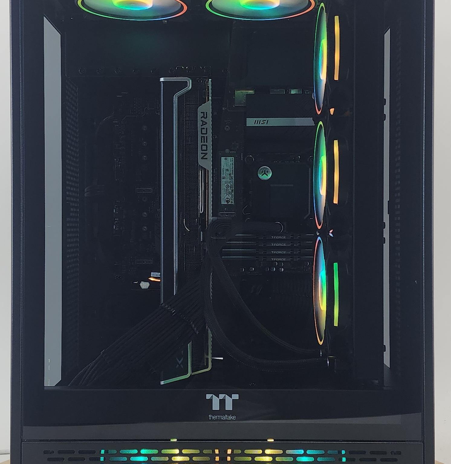 Gaming PC i9-14900K 32GB RAM 1TB SSD RX 7900 XTX 24GB Windows 11 Computer