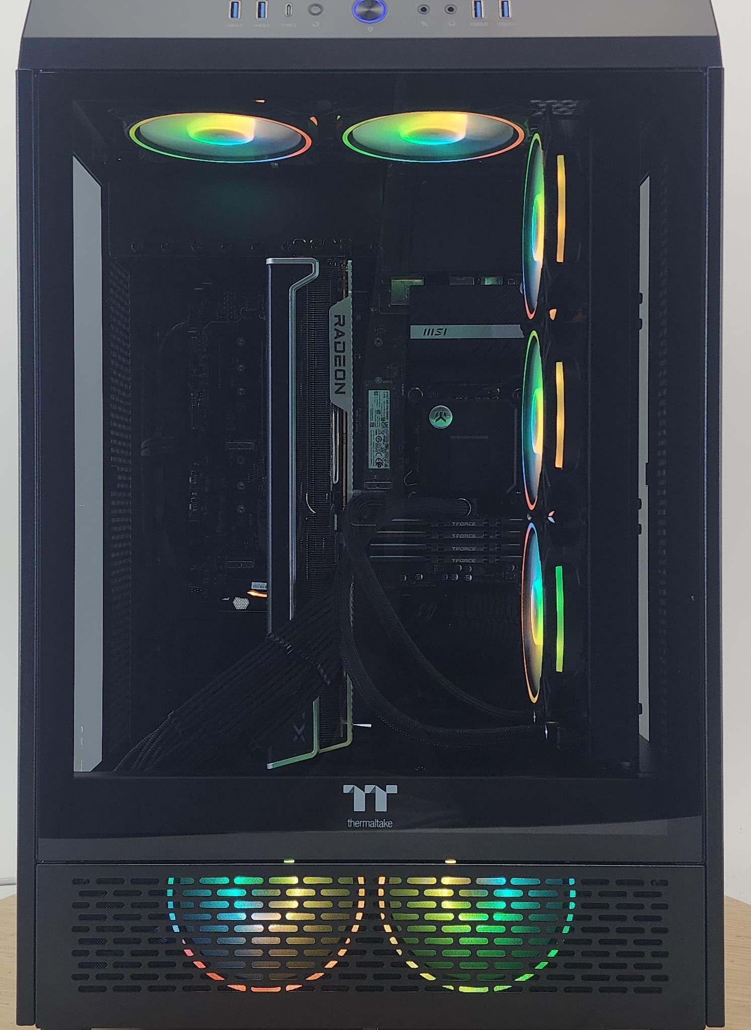 Gaming PC i9-14900K 32GB RAM 1TB SSD RX 7900 XTX 24GB Windows 11 Computer