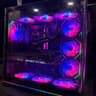 Gaming PC Ryzen 7 5700G GTX 1080 Ti FTW3 11GB 16GB RGB 5TB Storage WiFi Win11