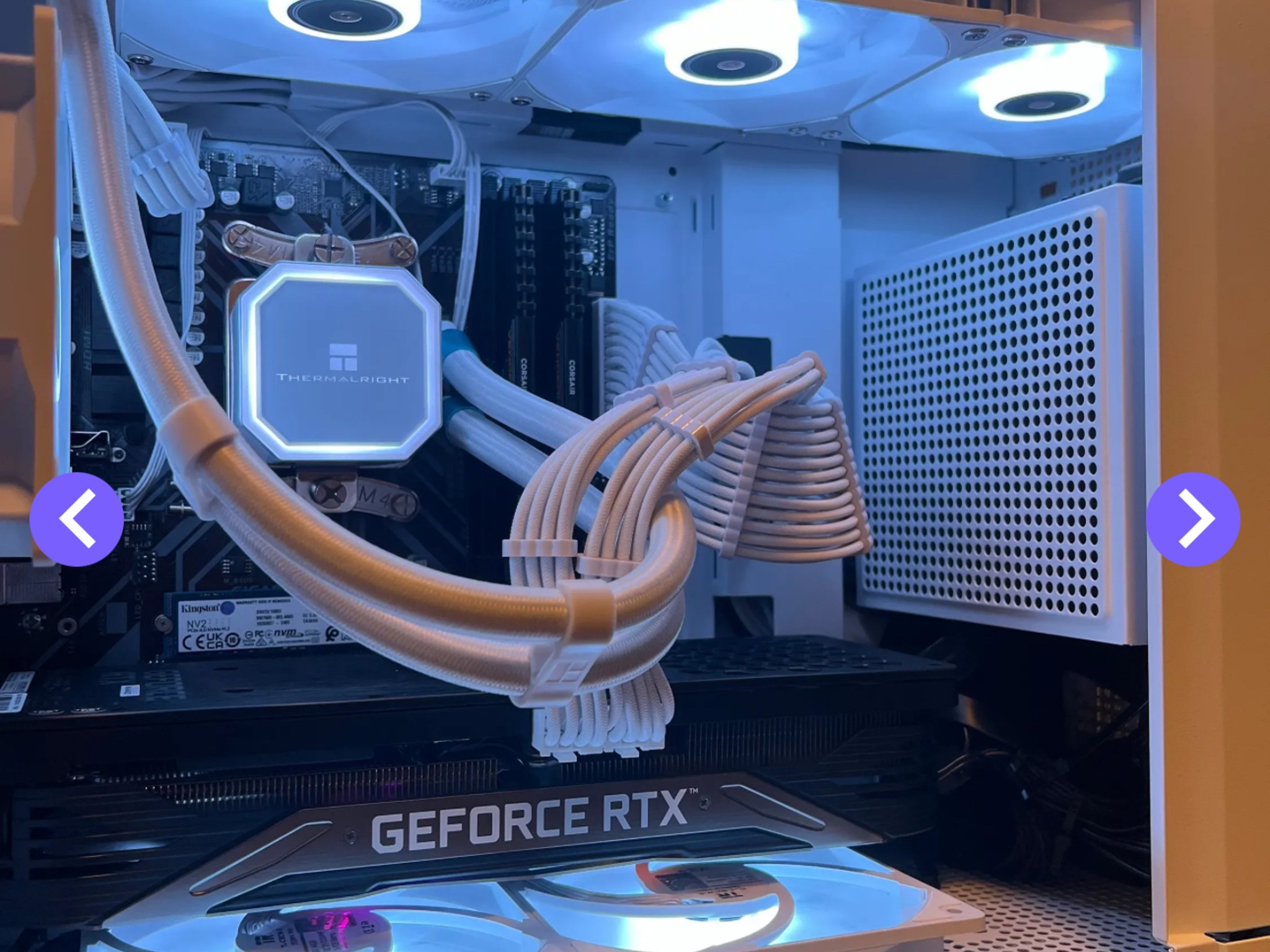 White Box |RTX 3070 Mini Liquid Cooled PC | Ryzen 5 | 16GB RAM | 1TB Fast SSD