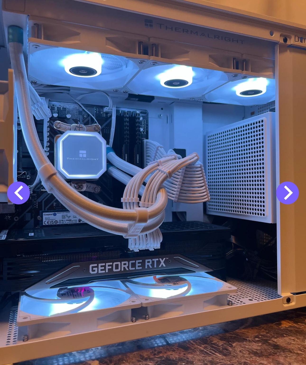 White Box |RTX 3070 Mini Liquid Cooled PC | Ryzen 5 | 16GB RAM | 1TB Fast SSD