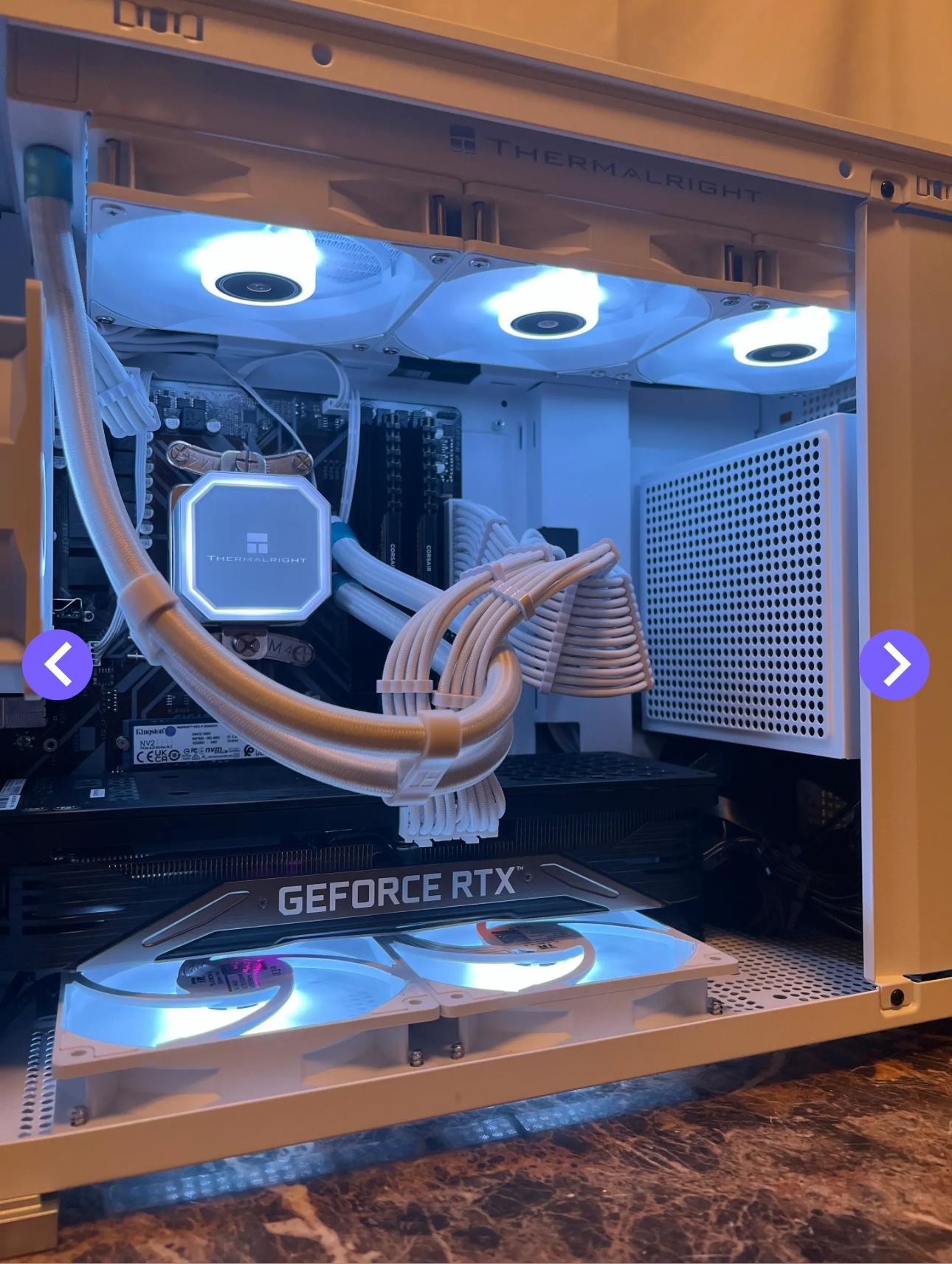White Box |RTX 3070 Mini Liquid Cooled PC | Ryzen 5 | 16GB RAM | 1TB Fast SSD