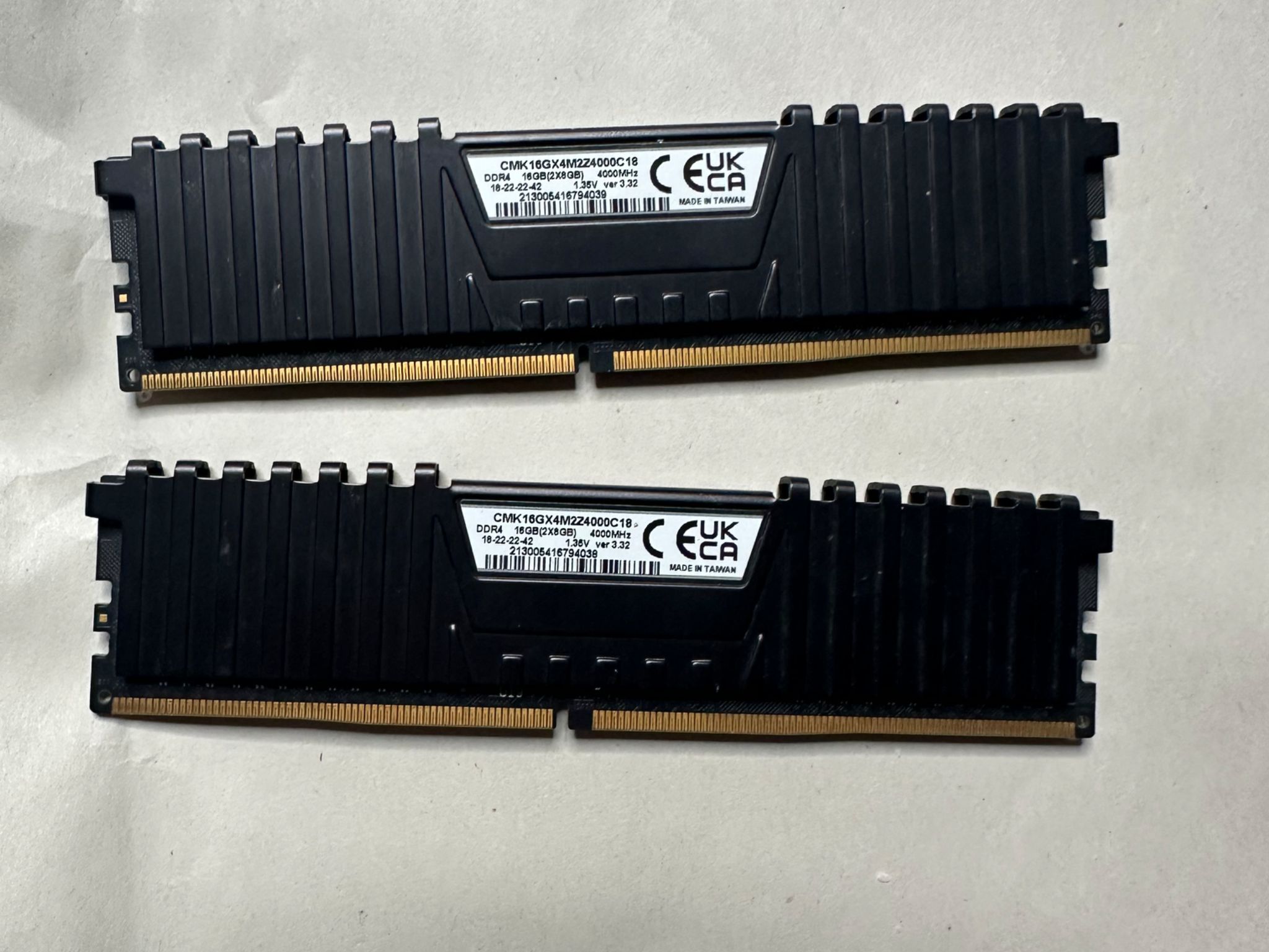 Corsair Vengeance LPX 16GB (2x8GB) DDR4 Desktop RAM 4000MHz CMK16GX4M2Z4000C18