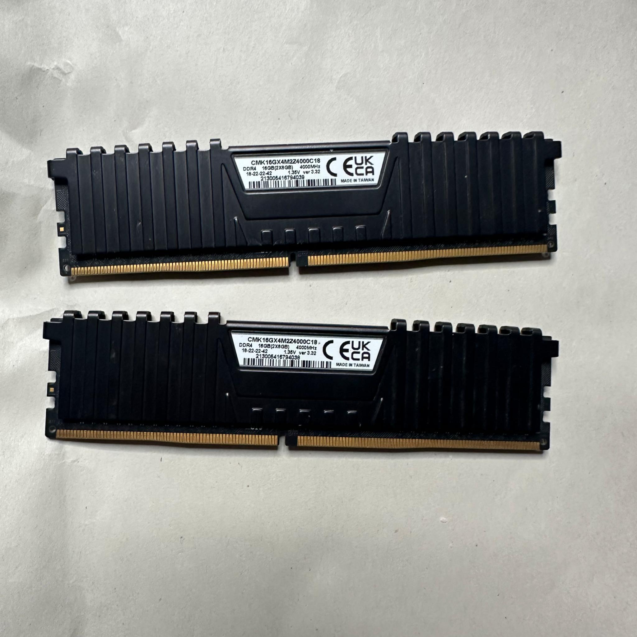 Corsair Vengeance LPX 16GB (2x8GB) DDR4 Desktop RAM 4000MHz CMK16GX4M2Z4000C18
