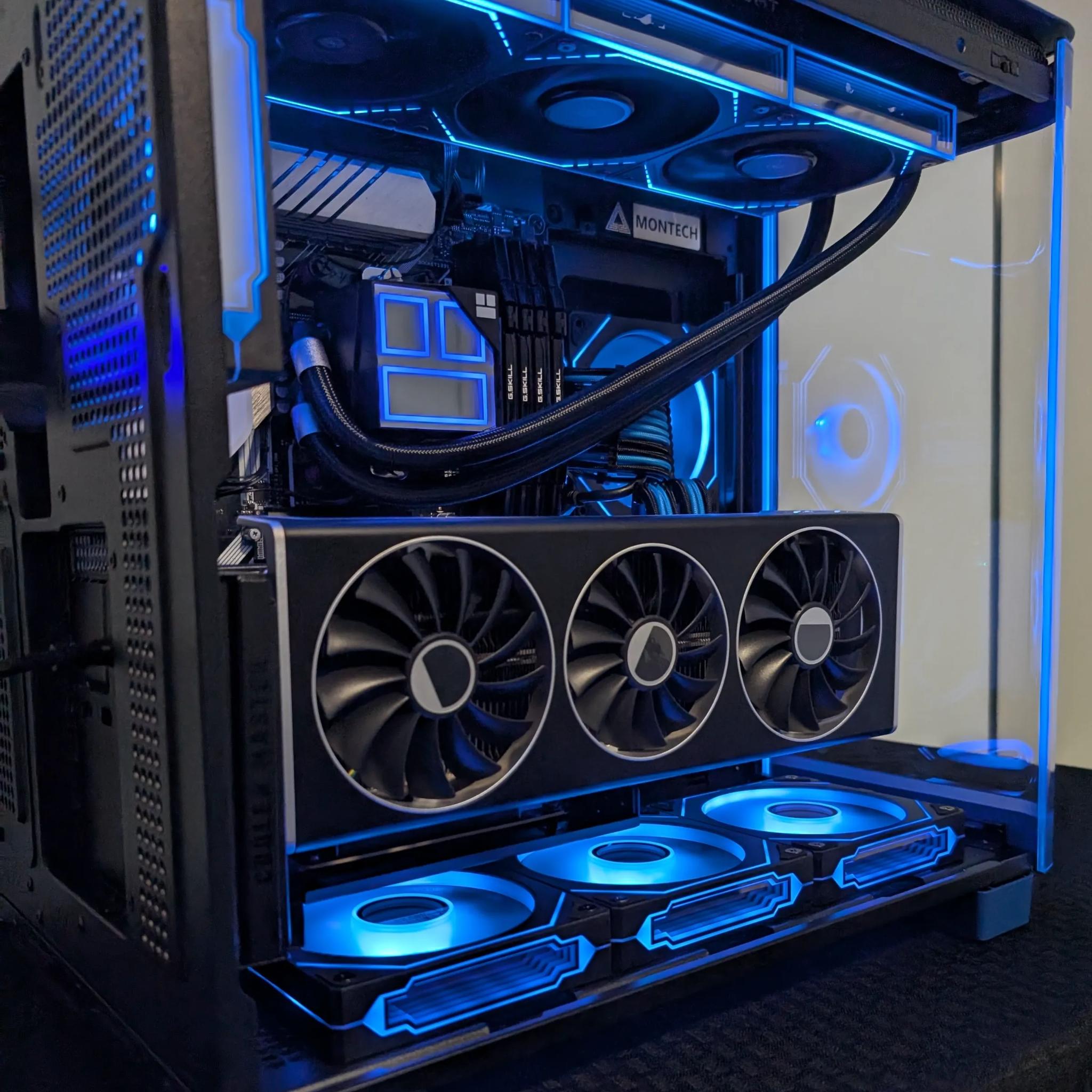 16 Core Beast PC for Gaming/Streaming/Computing - RX 7800 XT 32 GB DDR5 6000 1 TB NVME