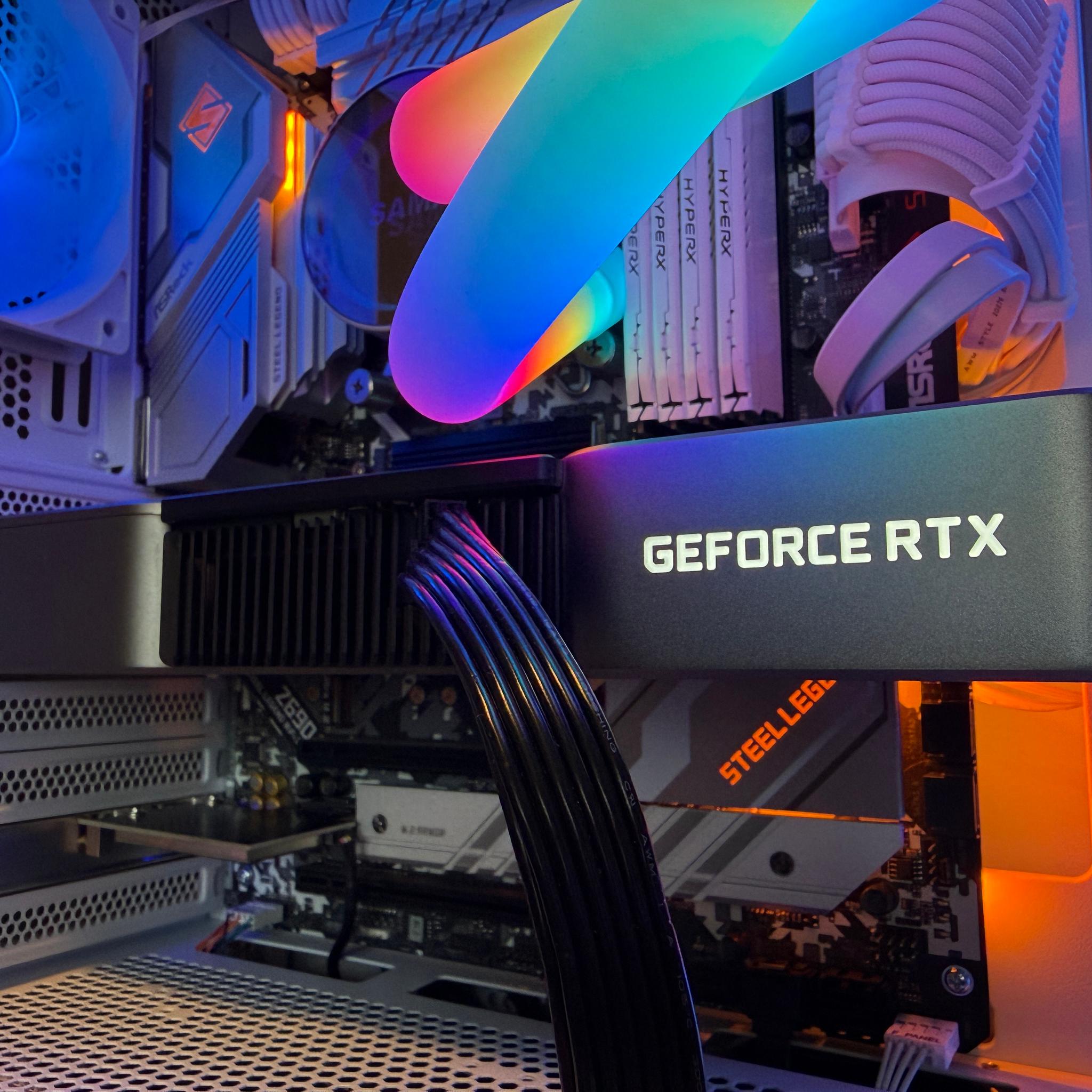 ☁️RTX 3080, i5-12600K, 32gb RAM, 3TB Storage☁️Windows 11, WiFi☁️ 1440P Gaming PC!☁️