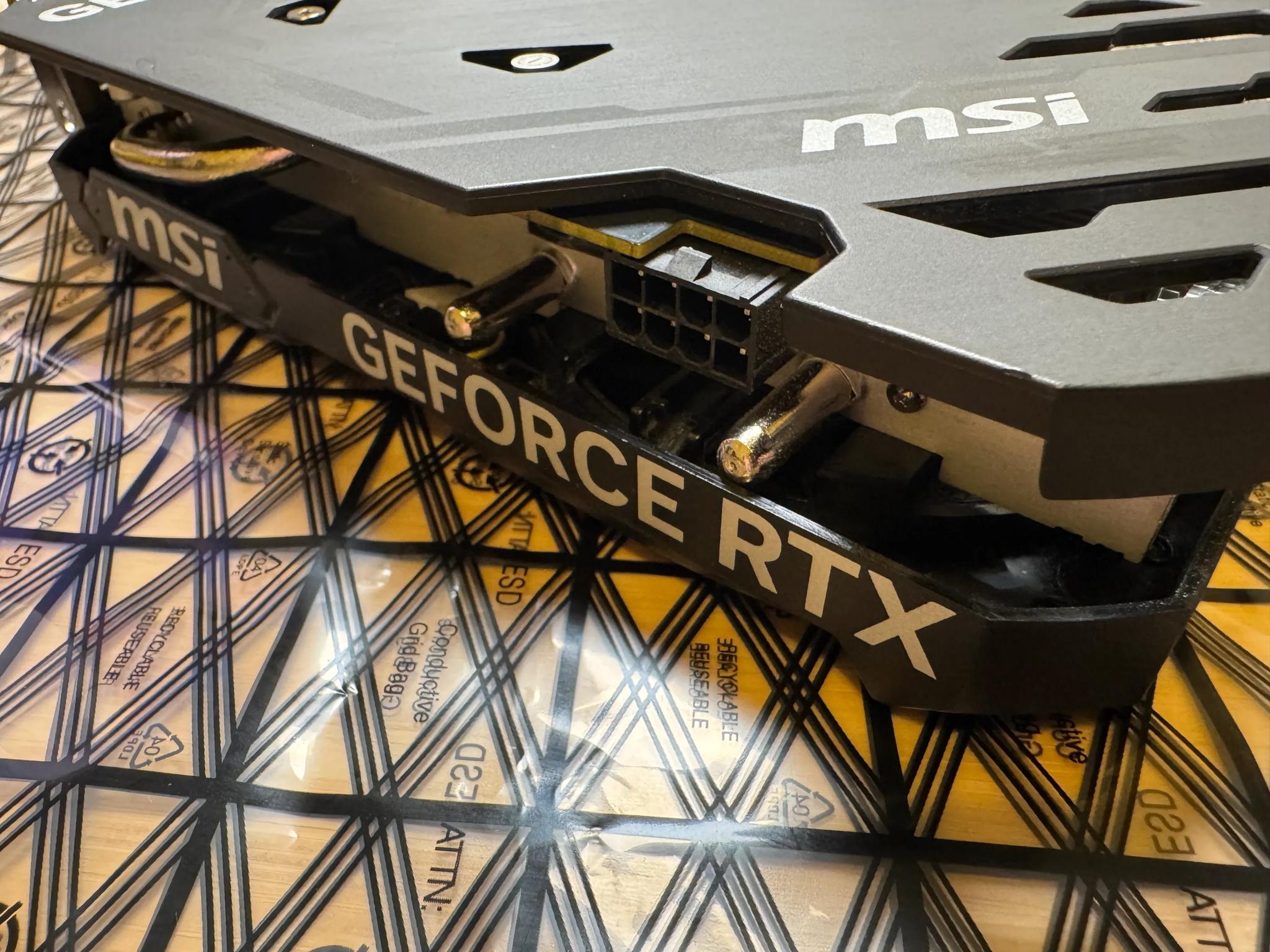 MSI GeForce RTX 4060 VENTUS 2X BLACK 8G GDDR6 OC