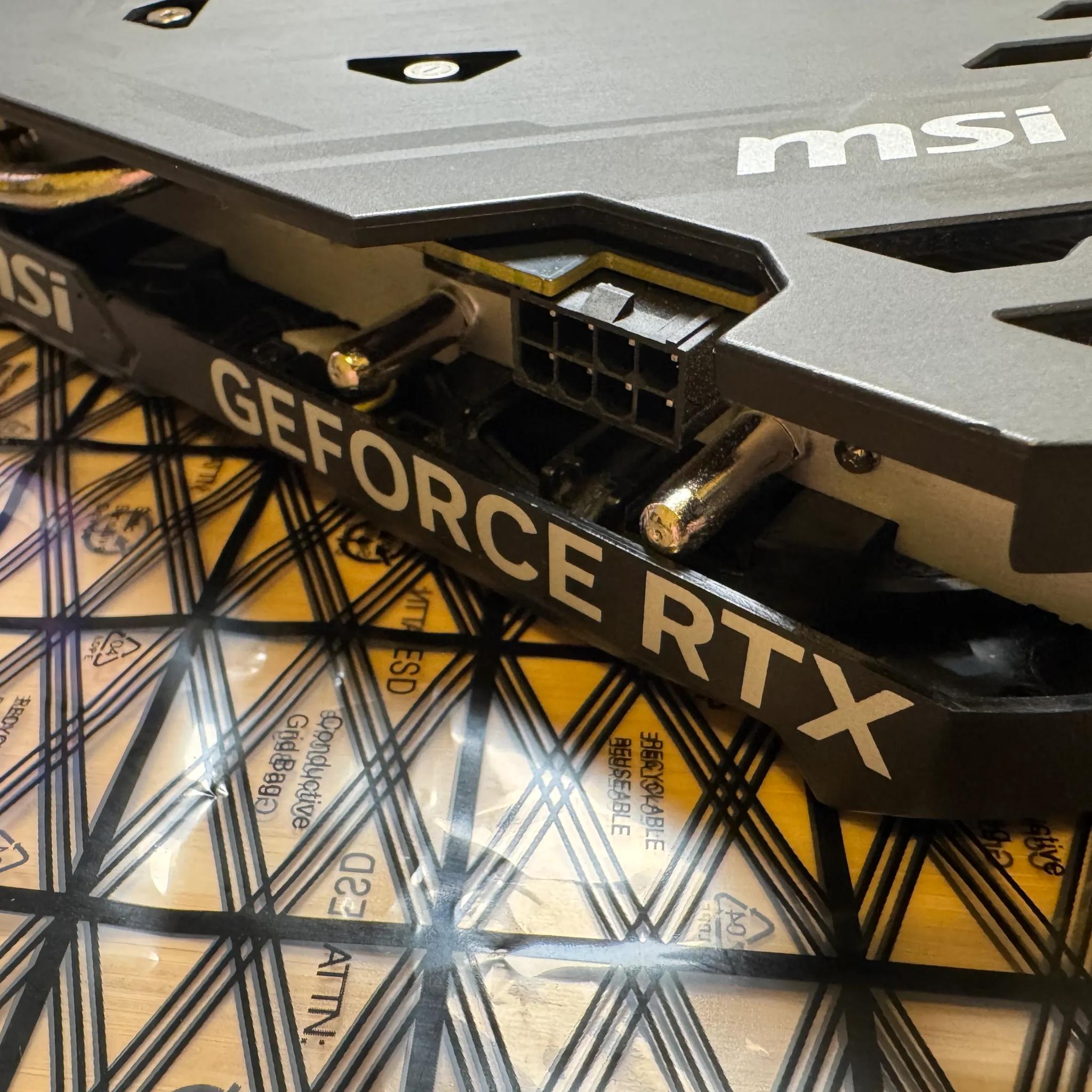 MSI GeForce RTX 4060 VENTUS 2X BLACK 8G GDDR6 OC