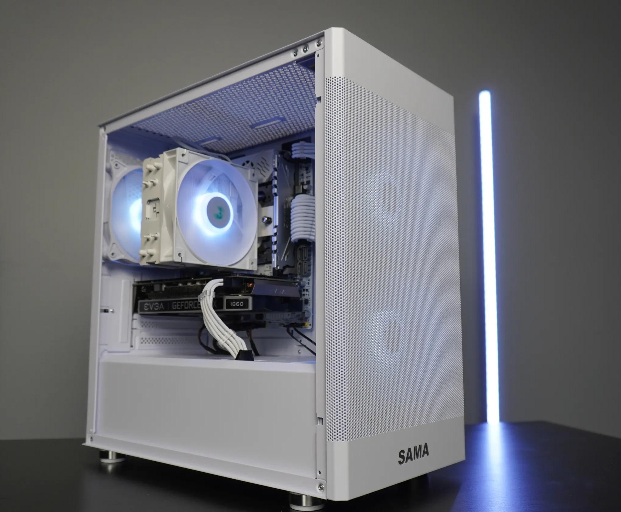 🤍AESTHETIC🤍 1080p Value PC 💚GTX 1660 6gb 💙Intel Xeon 12 Cores 24 Threads | 16GB RAM | 1TB NVME