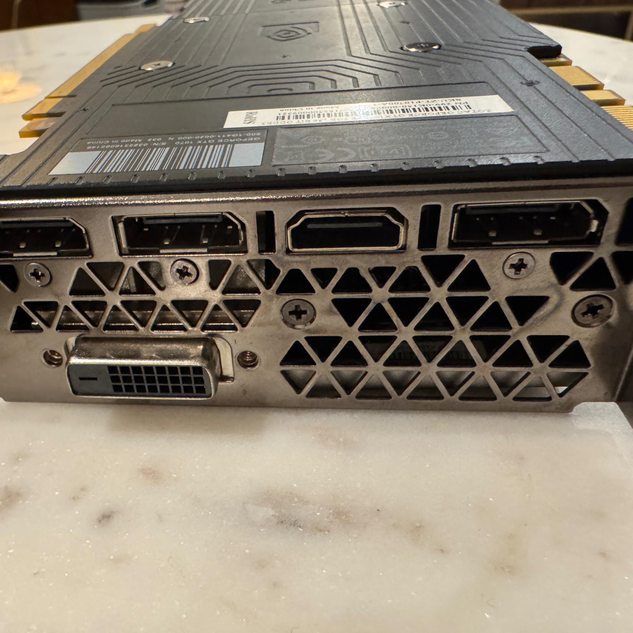 Super clean NVIDIA Founders Edition GTX 1070