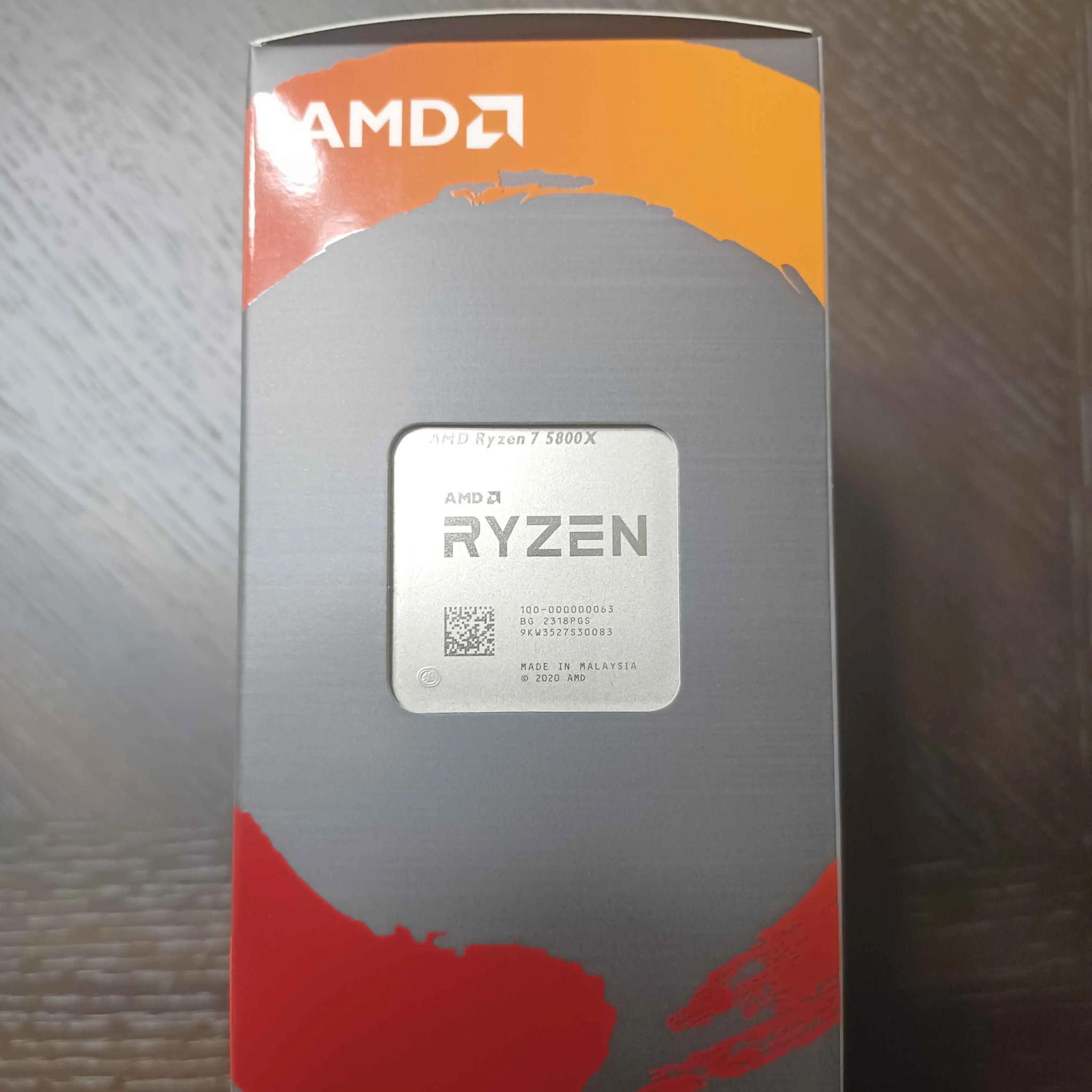 Brand New AMD Ryzen 7 5800x