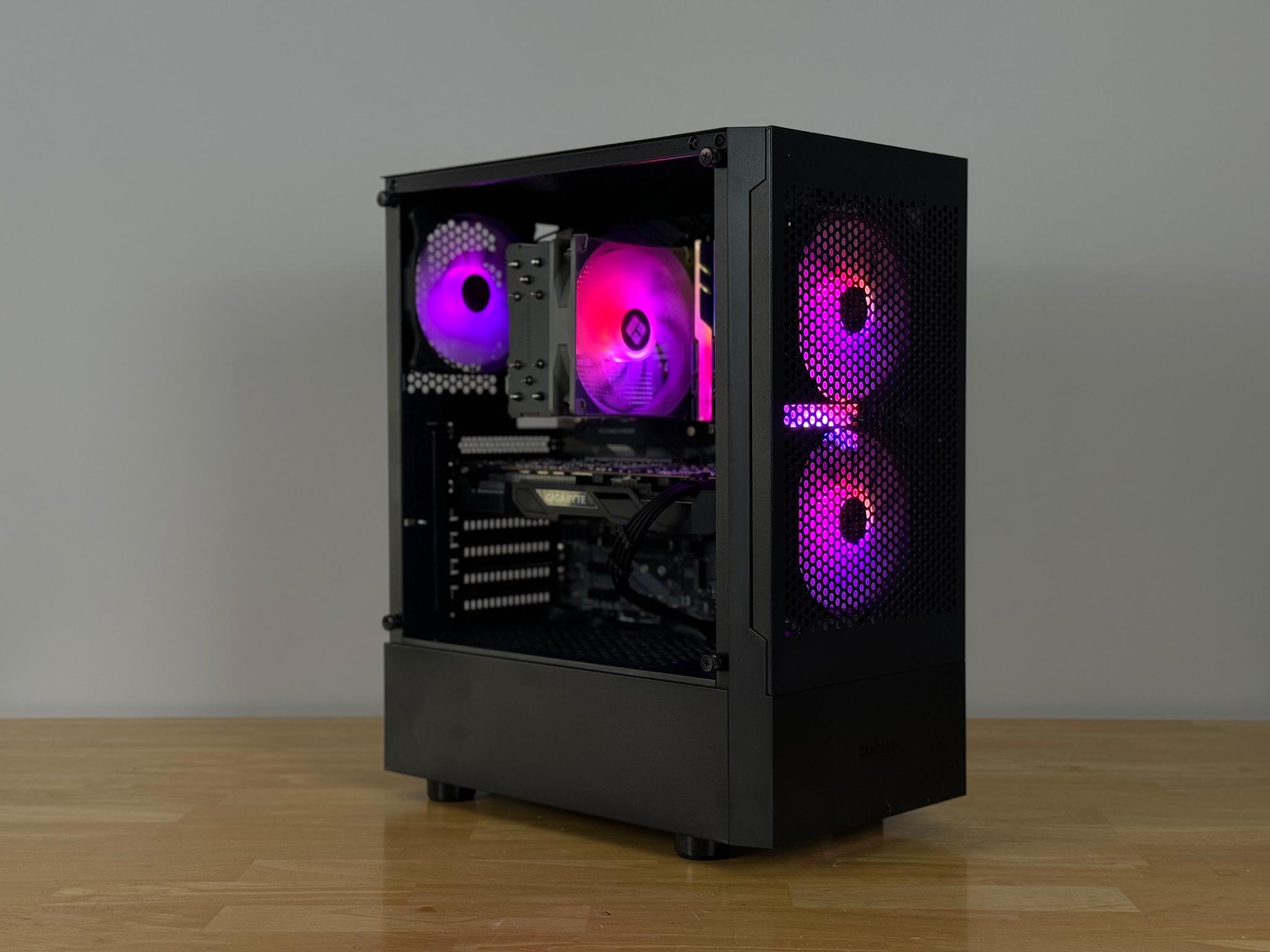 RGB OVERLOAD Intel i5 10400F GTX 1070 1TB Gaming/Streaming PC