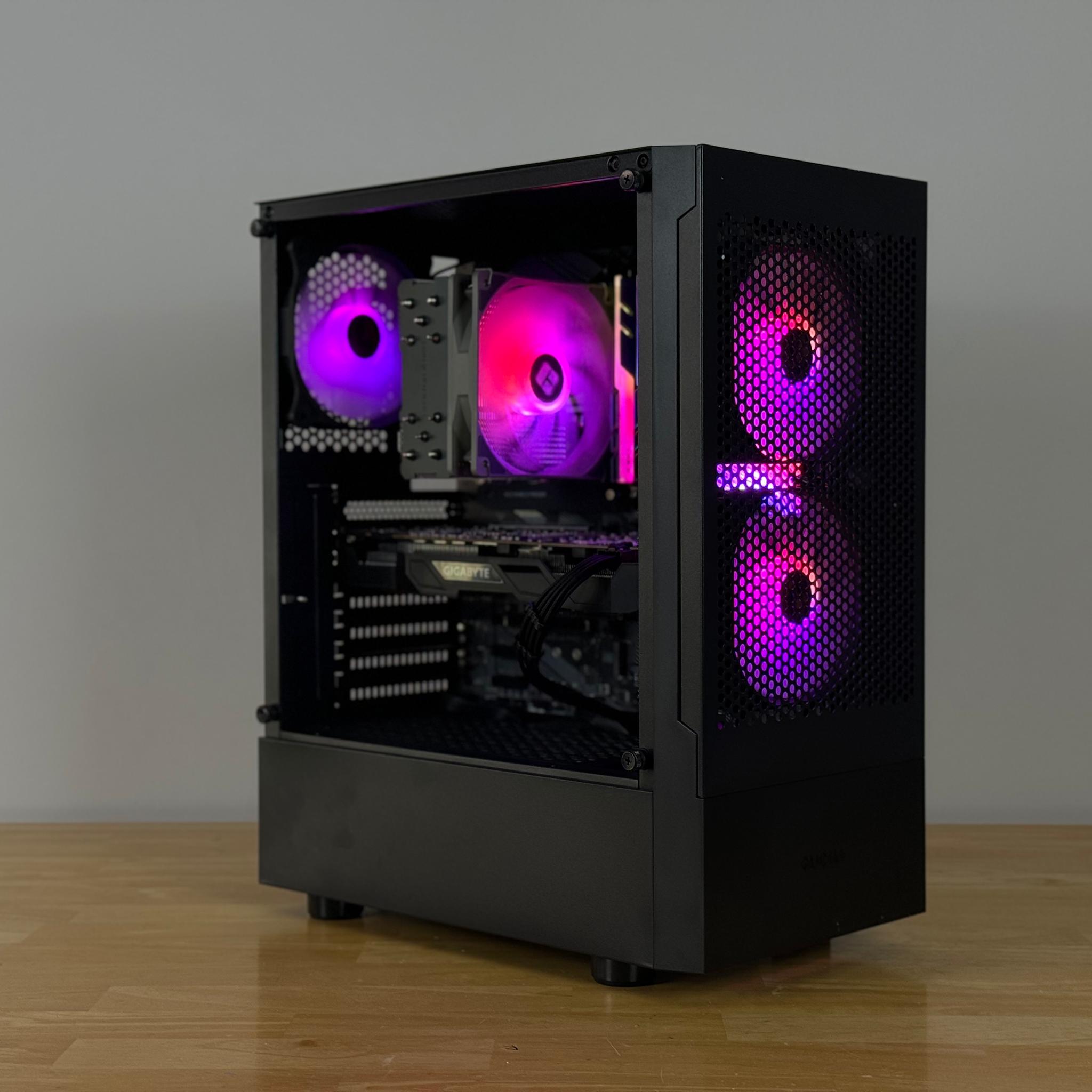 RGB OVERLOAD Intel i5 10400F GTX 1070 1TB Gaming/Streaming PC