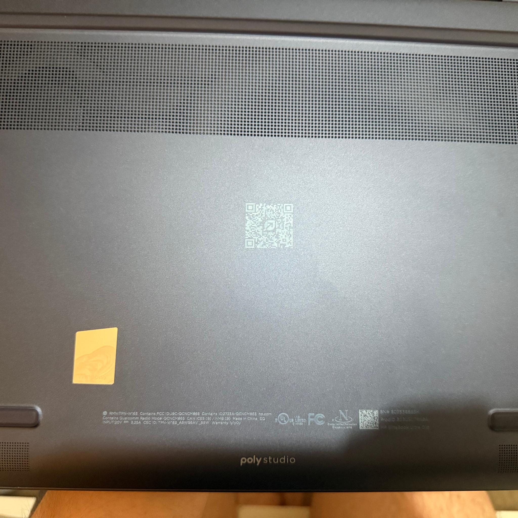 HP Elitebook Ultra G1q 32GB DDR5 / SnapDragon X Elite