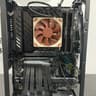 SSUPD Meshroom S V2, Intel 7-12700k, Corsair 16GB RAM, ASUS Z690 Motherboard, 2x SSDs, and PCI Riser