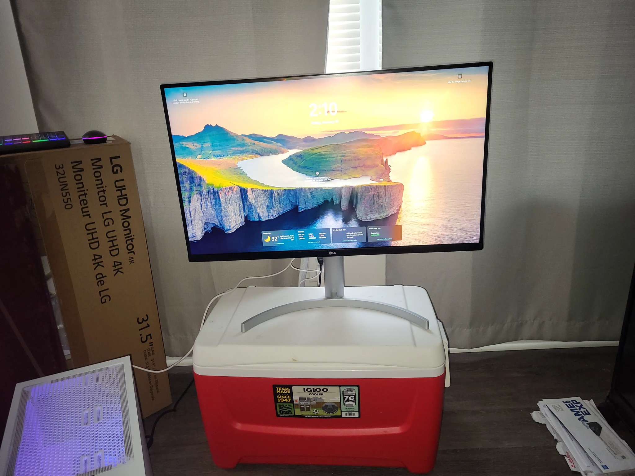 LG 32" UHD 4K FreeSync Monitor