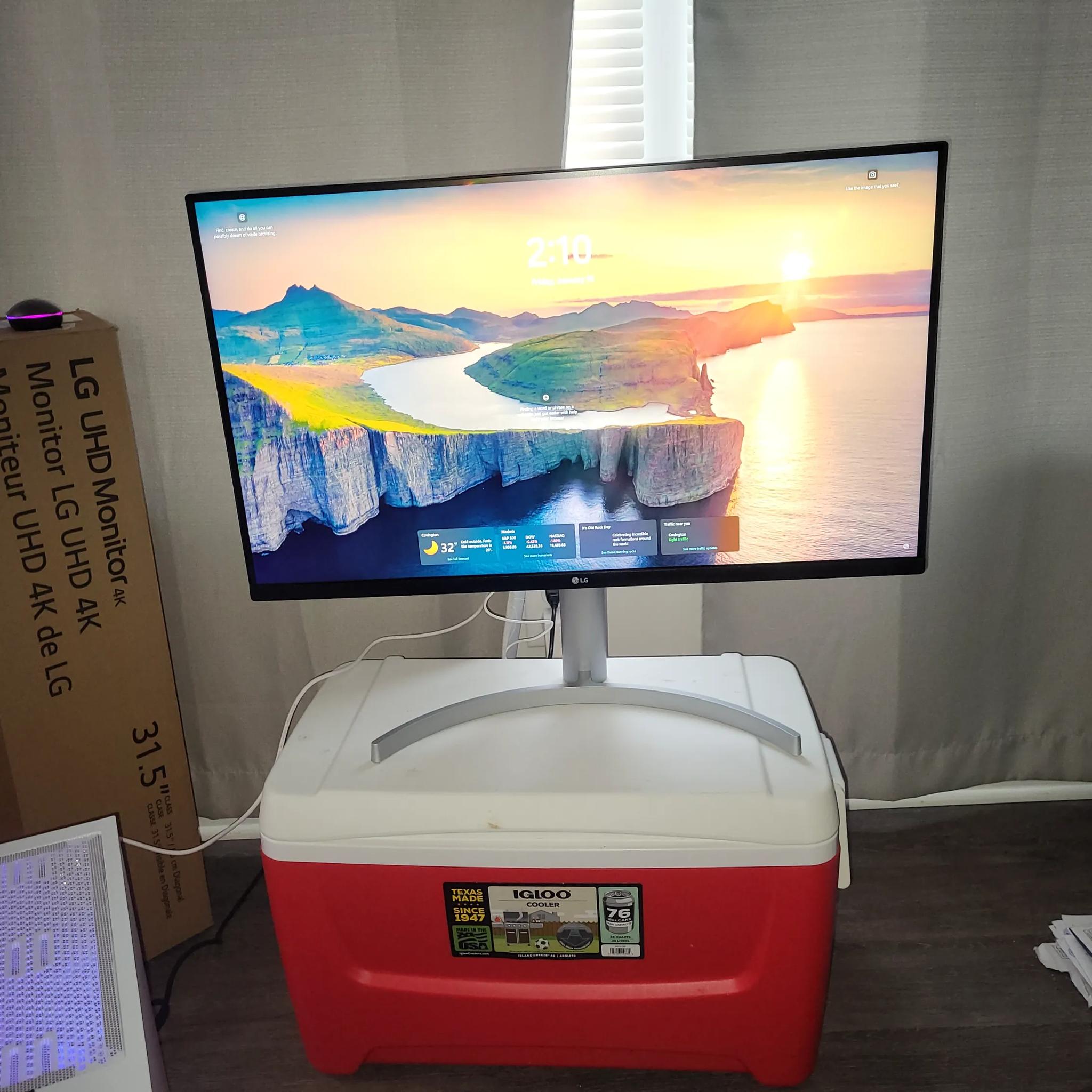 LG 32" UHD 4K FreeSync Monitor