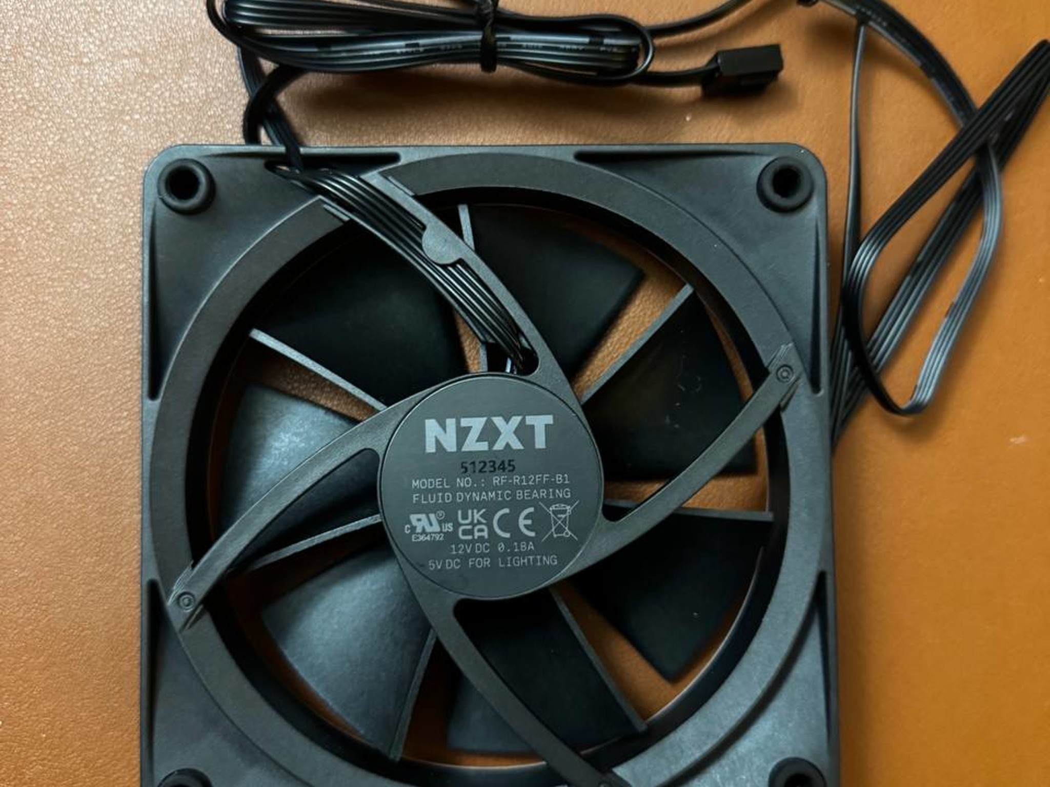 NZXT F120 RGB Fans 3-pack