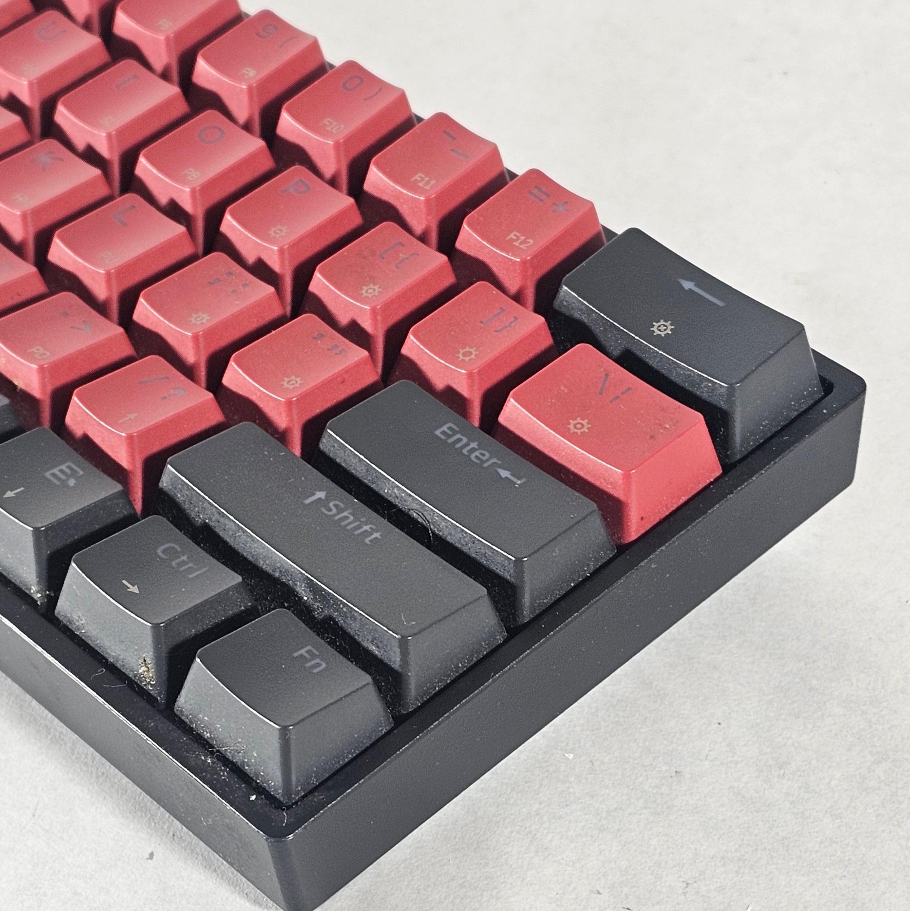 Skyloong GK61 60% Mechanical Gaming Keyboard - Black/Red Wired