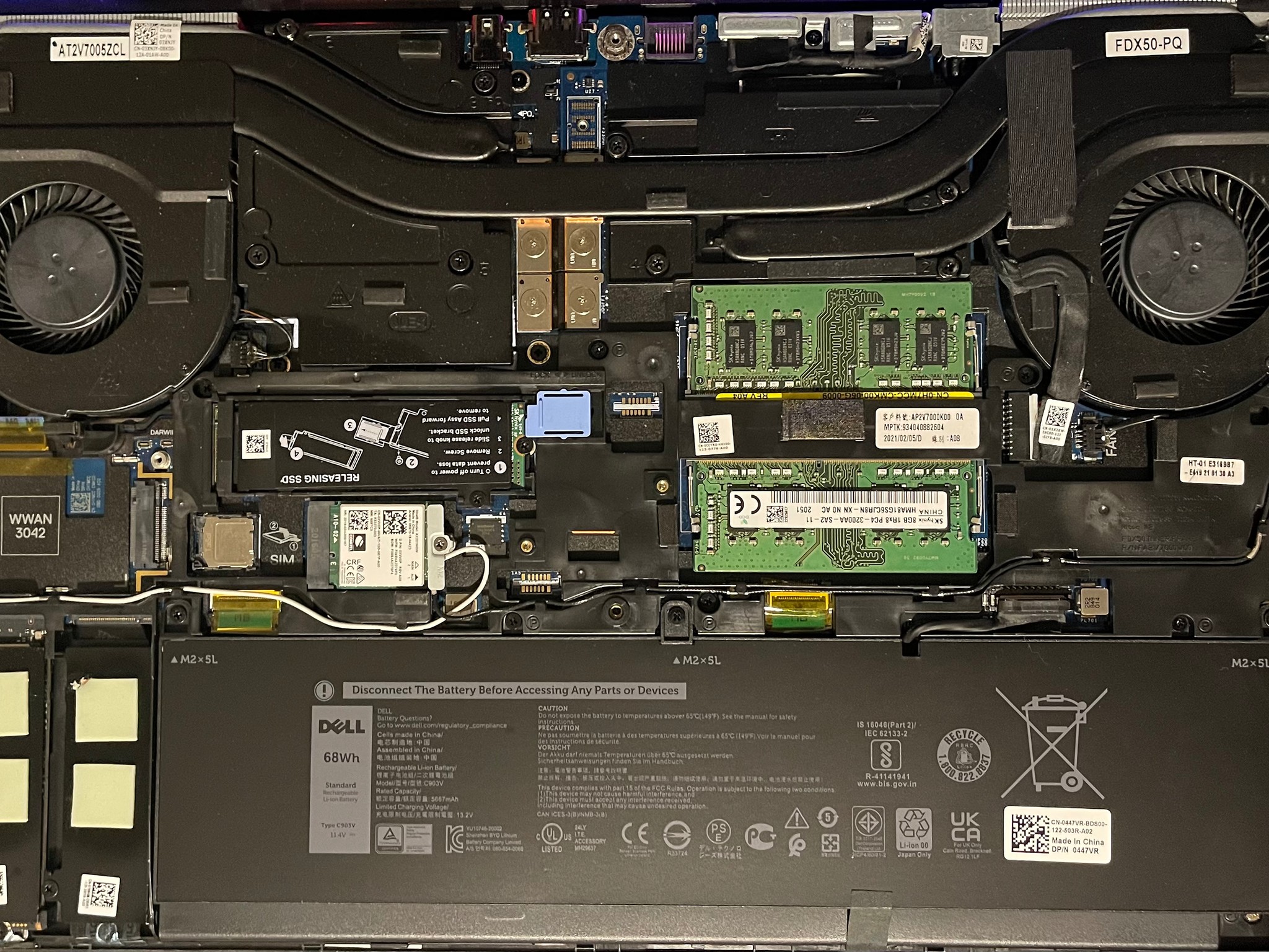 Dell Precision 7550 | i7-10875H, 32GB, 1.5TB, T1000