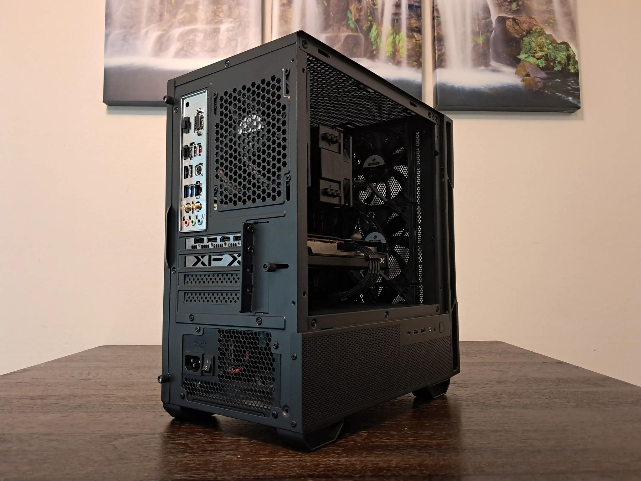 🪵Sleek Woodgrain AMD Gamer!🪵Ryzen 5 3500X | Radeon RX 6600 | 1TB SSD | 16GB DDR4-3200