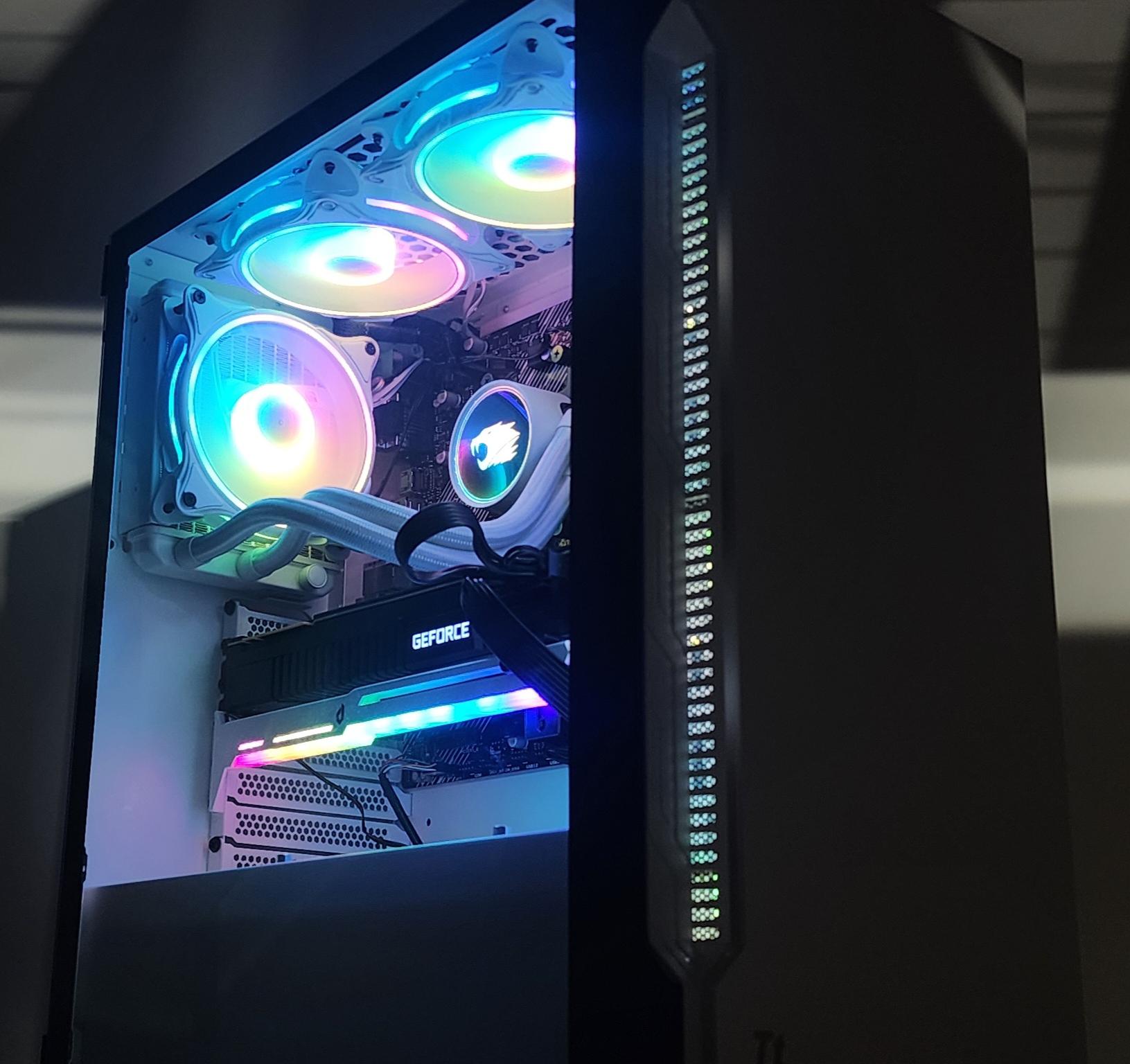 Gaming PC Ryzen 7 5700  16GB RAM 1TB SSD RTX 2070 SUPER 8GB Windows 11 Computer