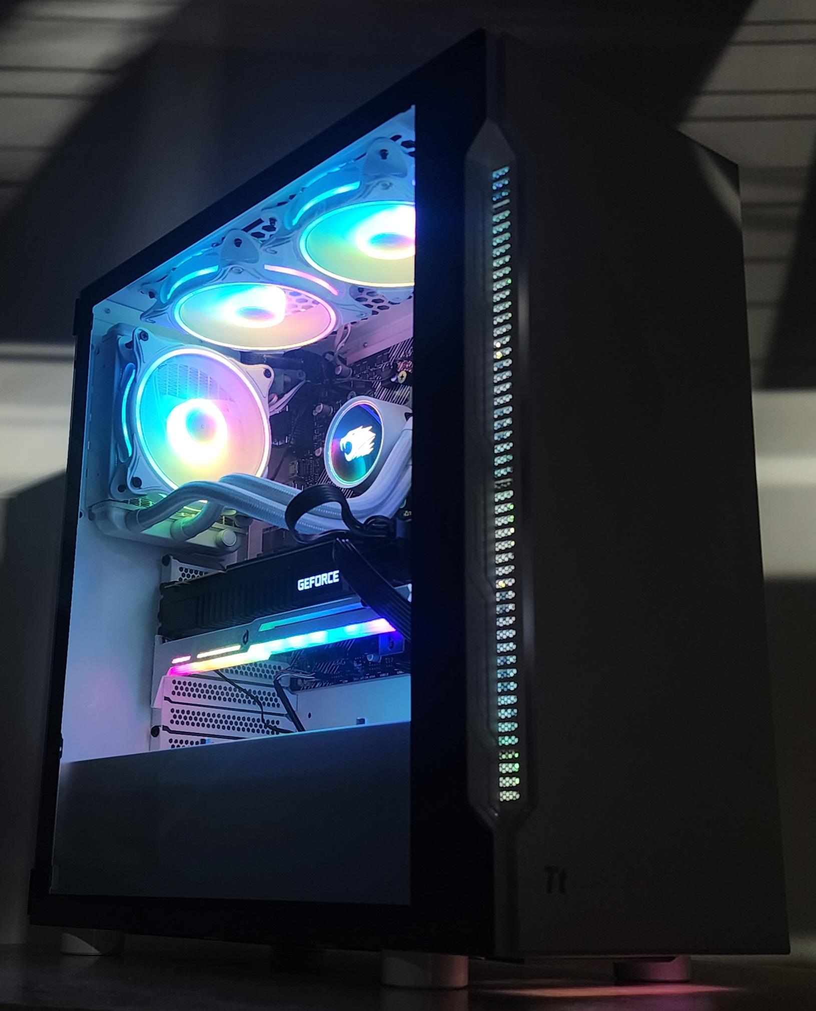 Gaming PC Ryzen 7 5700  16GB RAM 1TB SSD RTX 2070 SUPER 8GB Windows 11 Computer