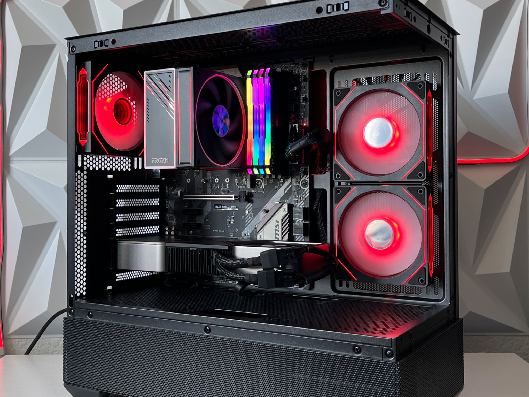 RTX 3080 10GB, Ryzen 7 5700G, 32GB RAM | Black RGB Gaming Computer/PC