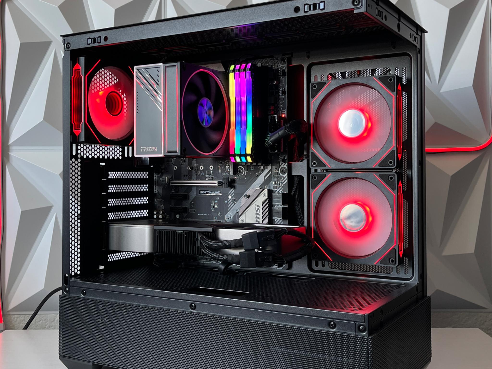 RTX 3080 10GB, Ryzen 7 5700G, 32GB RAM | Black RGB Gaming Computer/PC