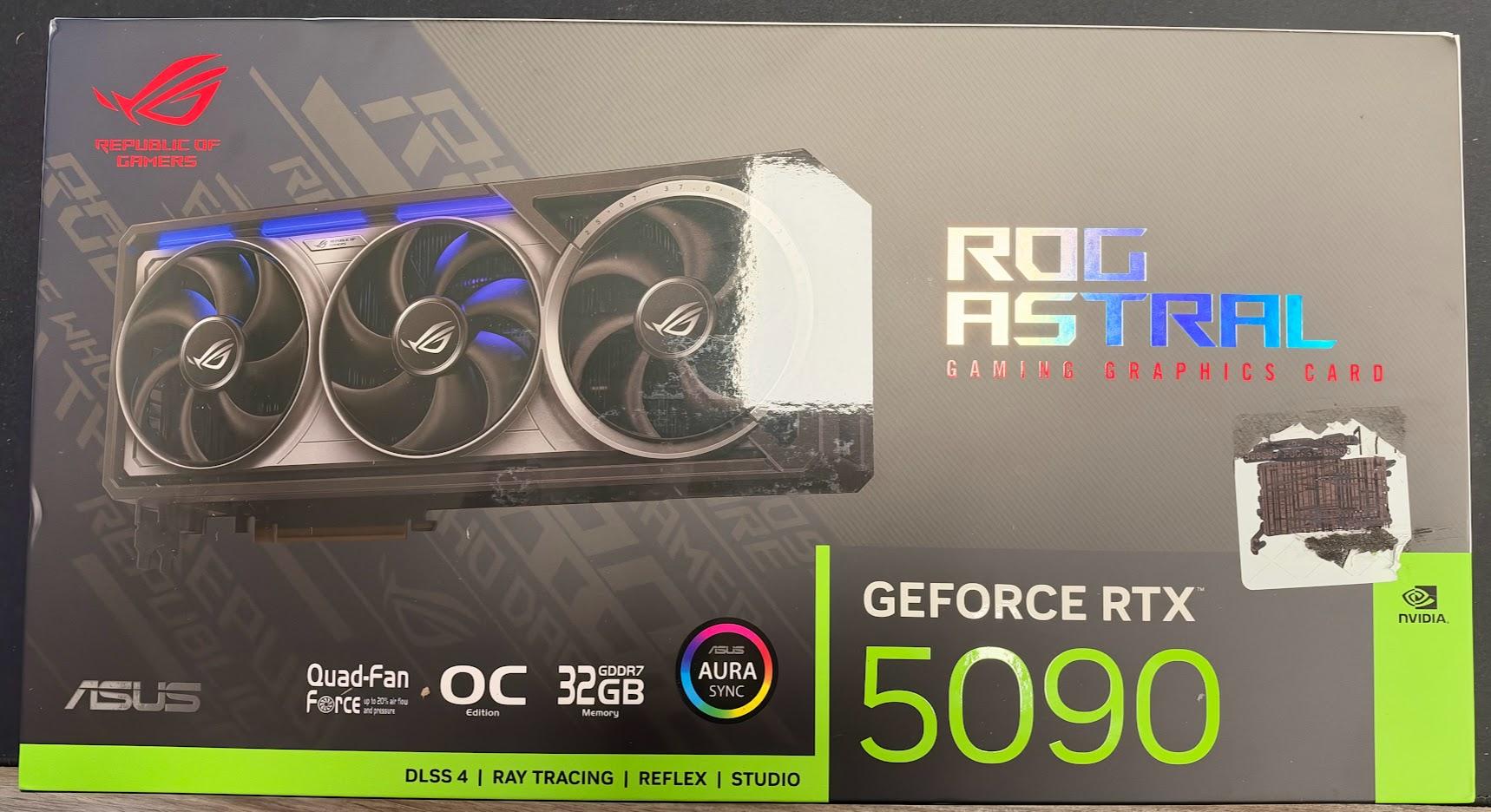 ASUS ROG Astral GeForce RTX 5090 32GB GDDR7 OC Edition