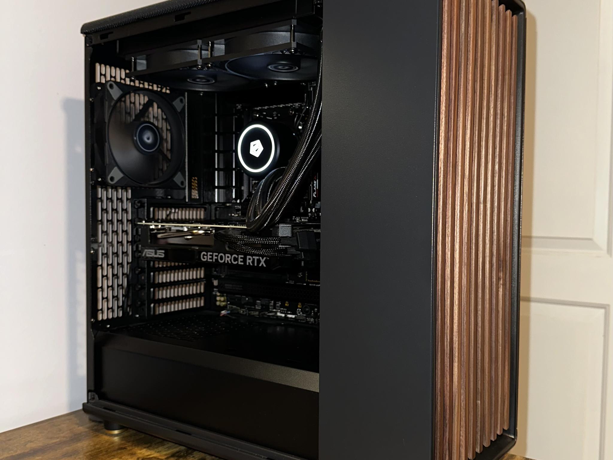 RTX 4070 Super | 7600X3D | 32GB RAM | Wi-Fi | SSD | 1440p Ultra Gaming PC | Fractal North | Wood |