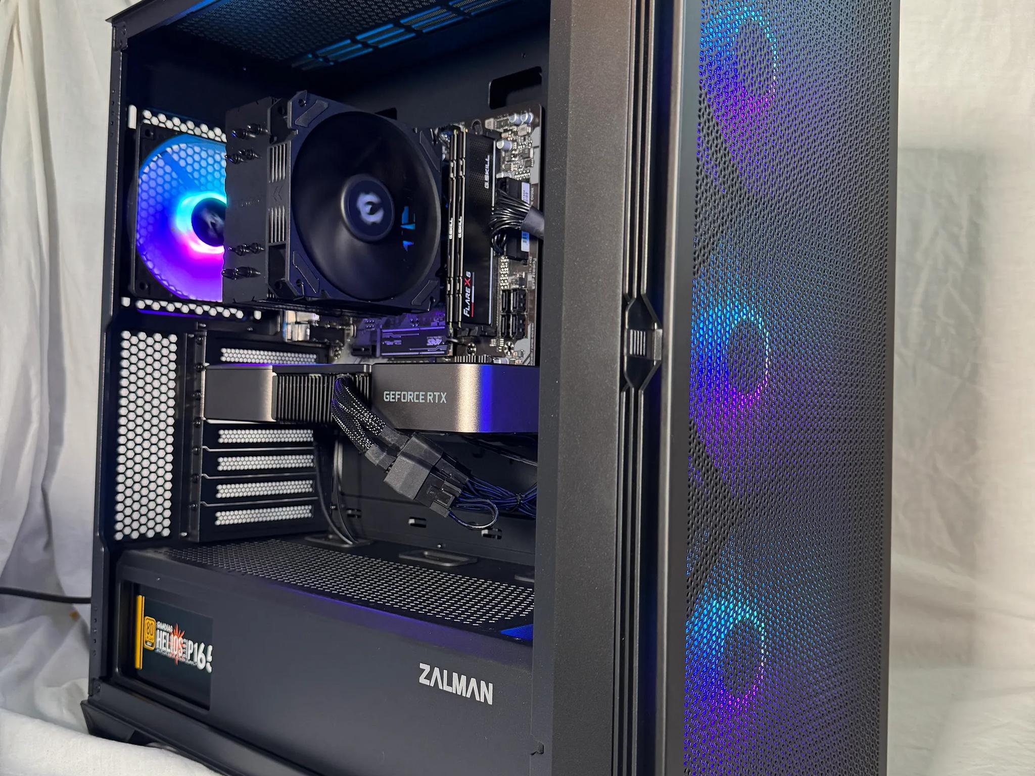 RTX 3080TI Founders Gaming PC with a Ryzen 7600X