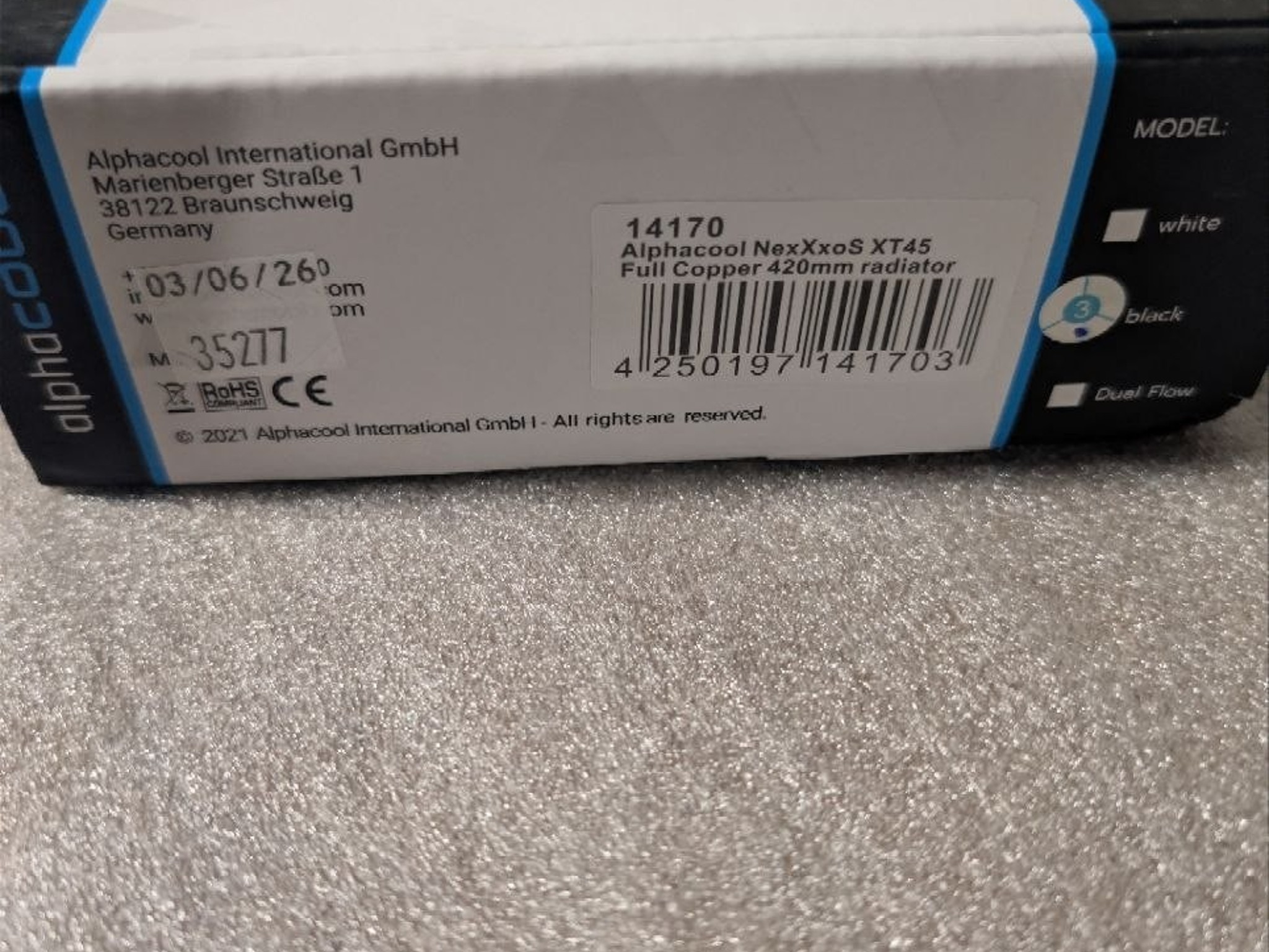 Alphacool NexXxoS XT45 Full Copper 420mm Radiator (14170)(1)