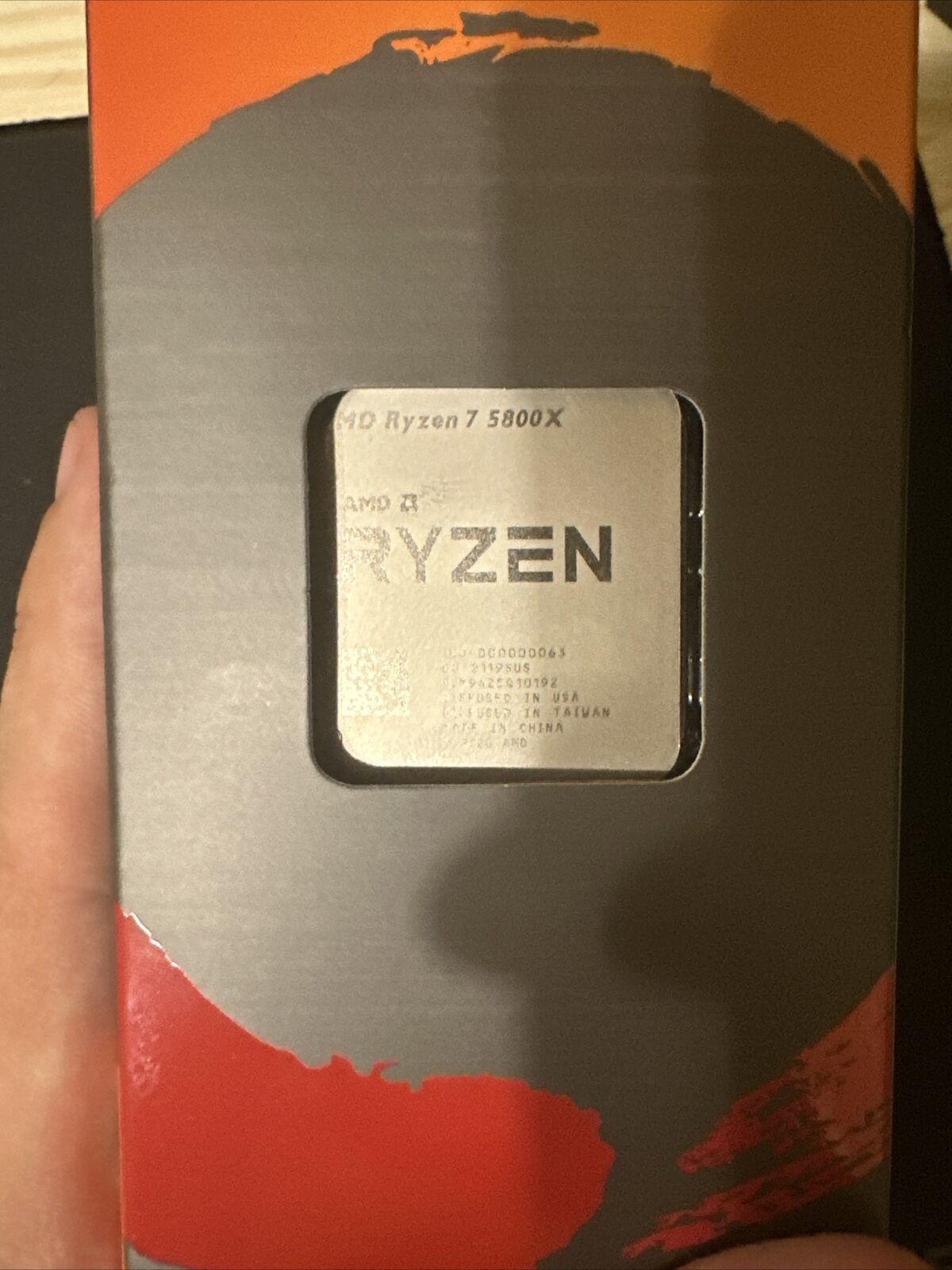 AMD Ryzen 7 5800x Up to 4.7GHz CPU 8 Core Best Offer
