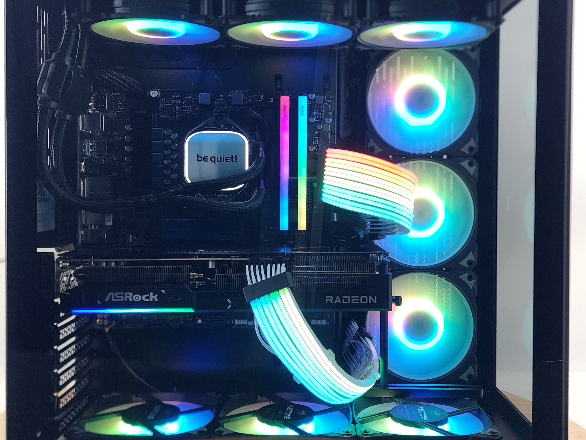 Gaming PC Ryzen 7 7800X3D 32GB RAM 1TB SSD RX 9070 16GB Windows 11 Computer