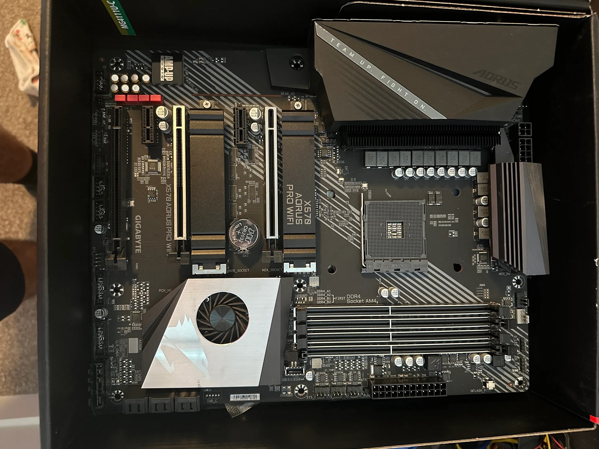 OPEN BOX Gigabyte Aorus X570 PRO WIFI Motherboard