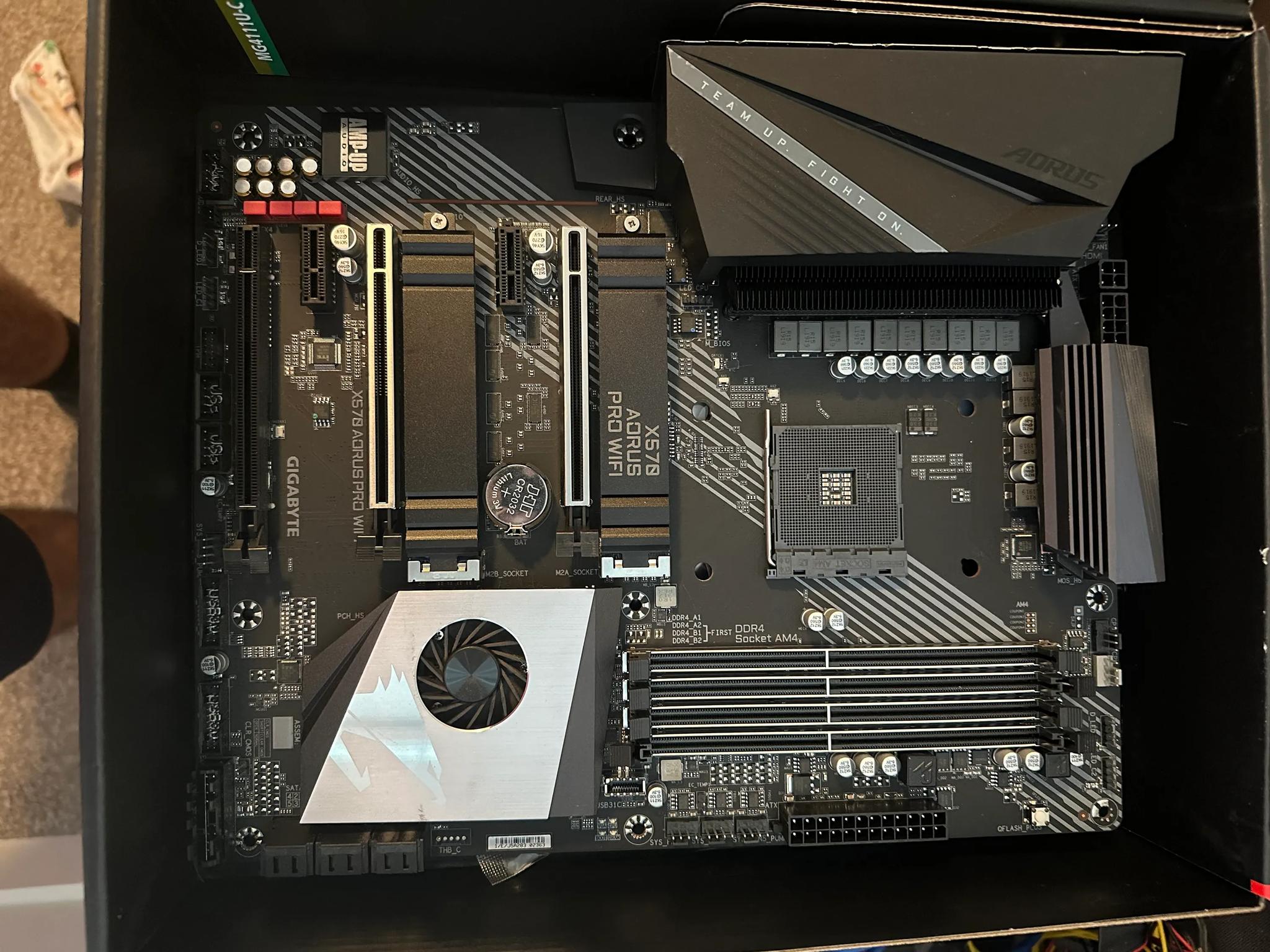 OPEN BOX Gigabyte Aorus X570 PRO WIFI Motherboard