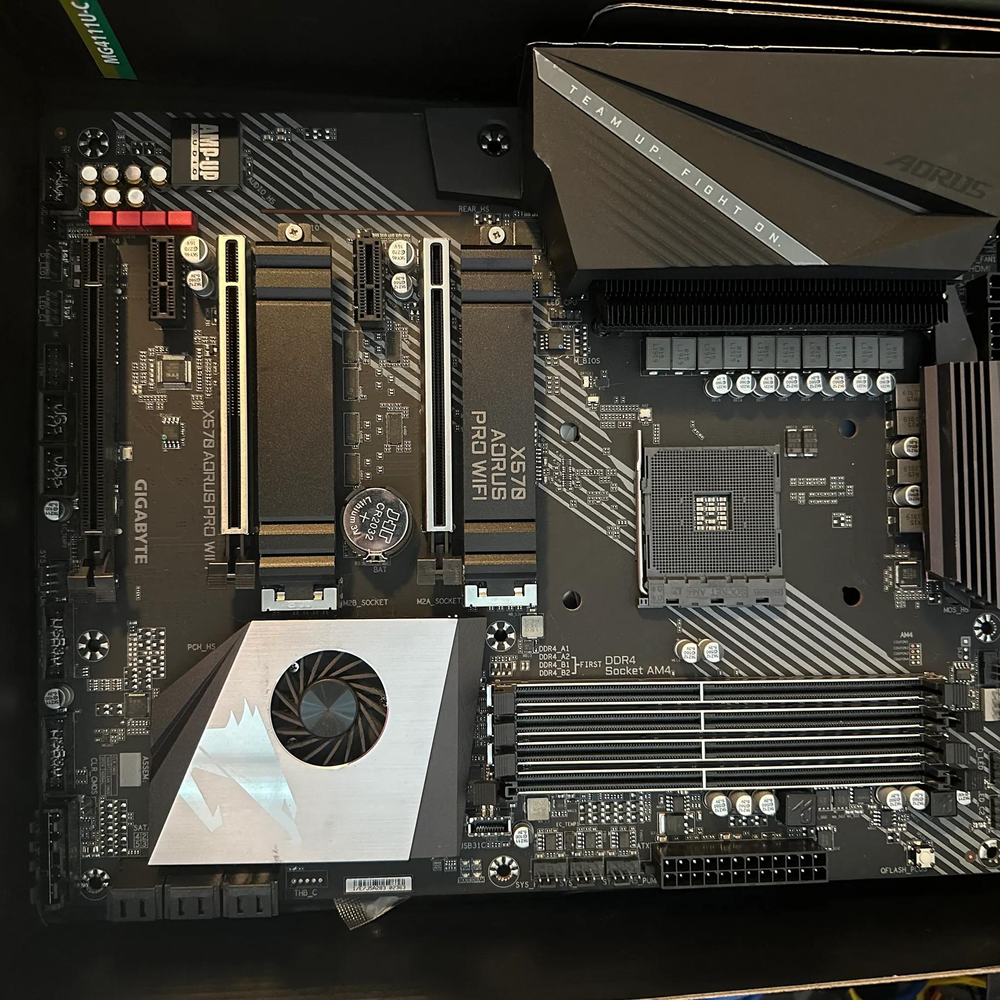 OPEN BOX Gigabyte Aorus X570 PRO WIFI Motherboard