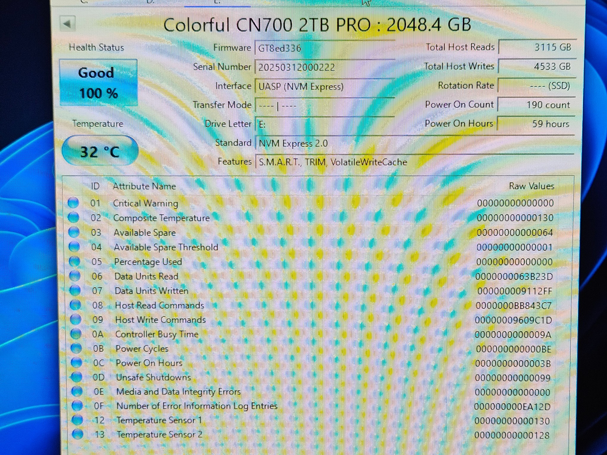 Colorful  700 Pro 2TB SSD
