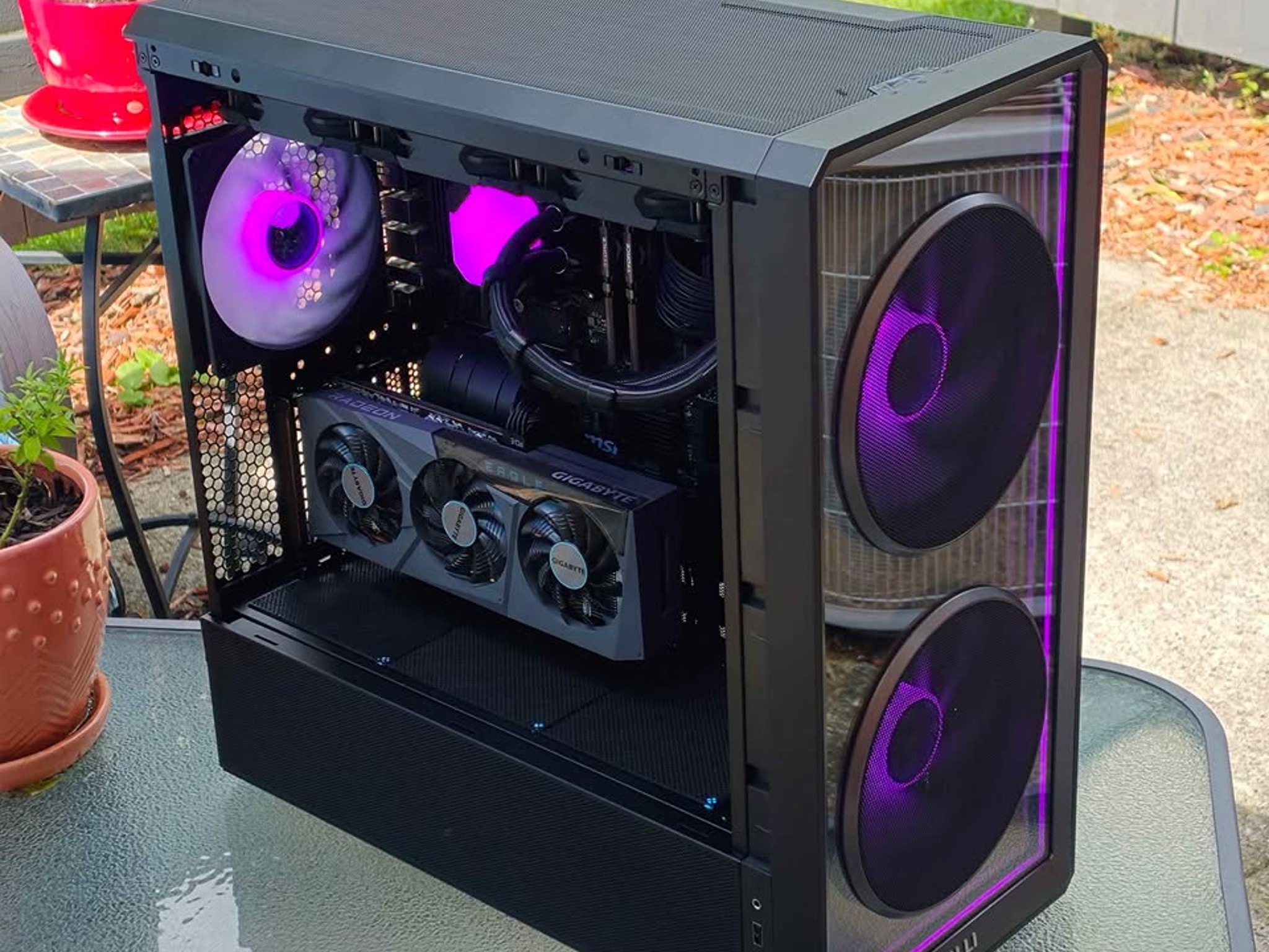 🌀RGB Gaming PC🌀 • AMD 6600, Ryzen 7, 16GB RAM, SSD, WiFi + BT, Plug n' Play Ready