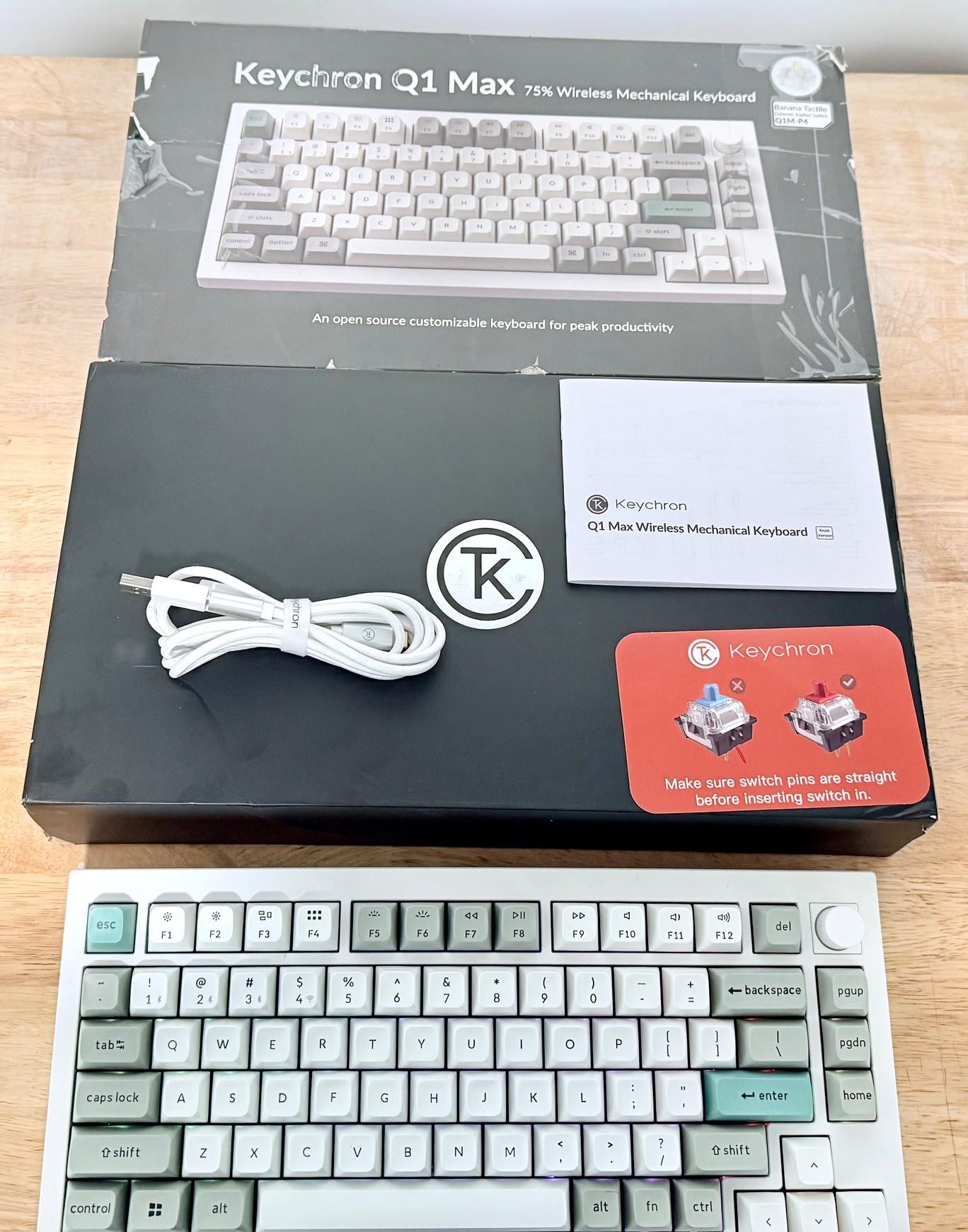 KeyChron Q1 Max White