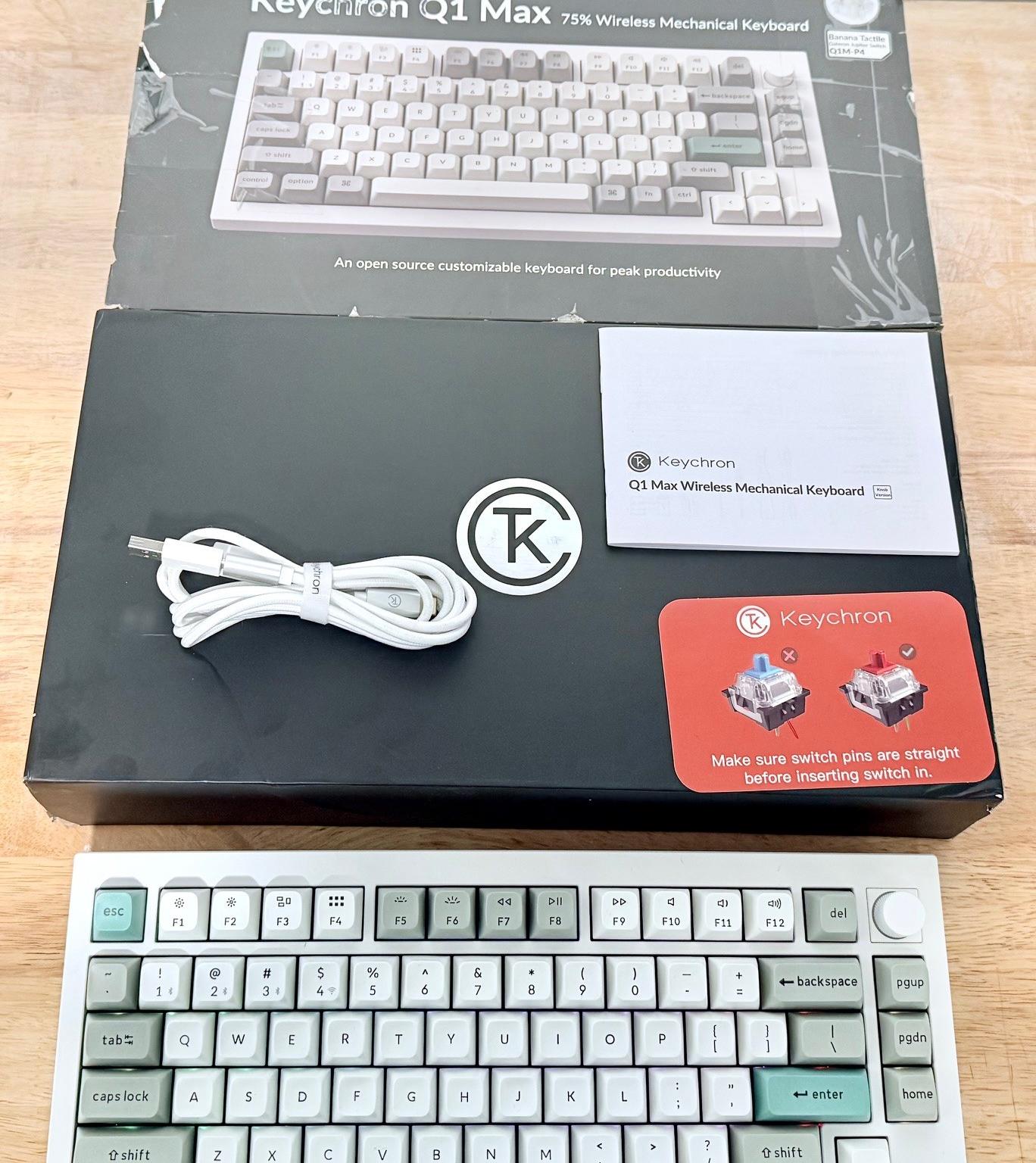 KeyChron Q1 Max White