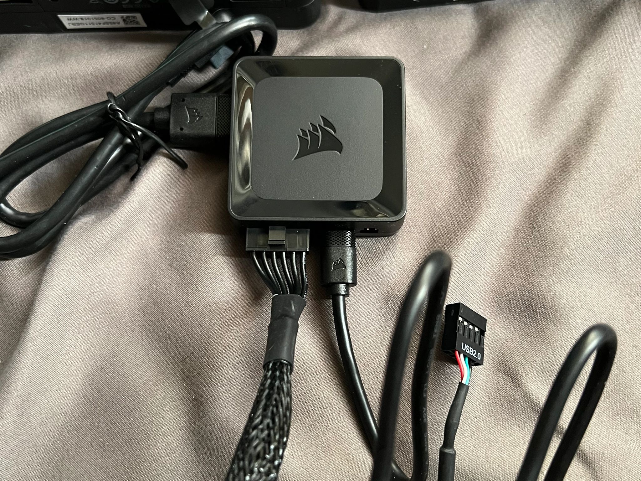 CORSAIR iCUE LINK RX120 RGB STARTER KIT 2x Fans