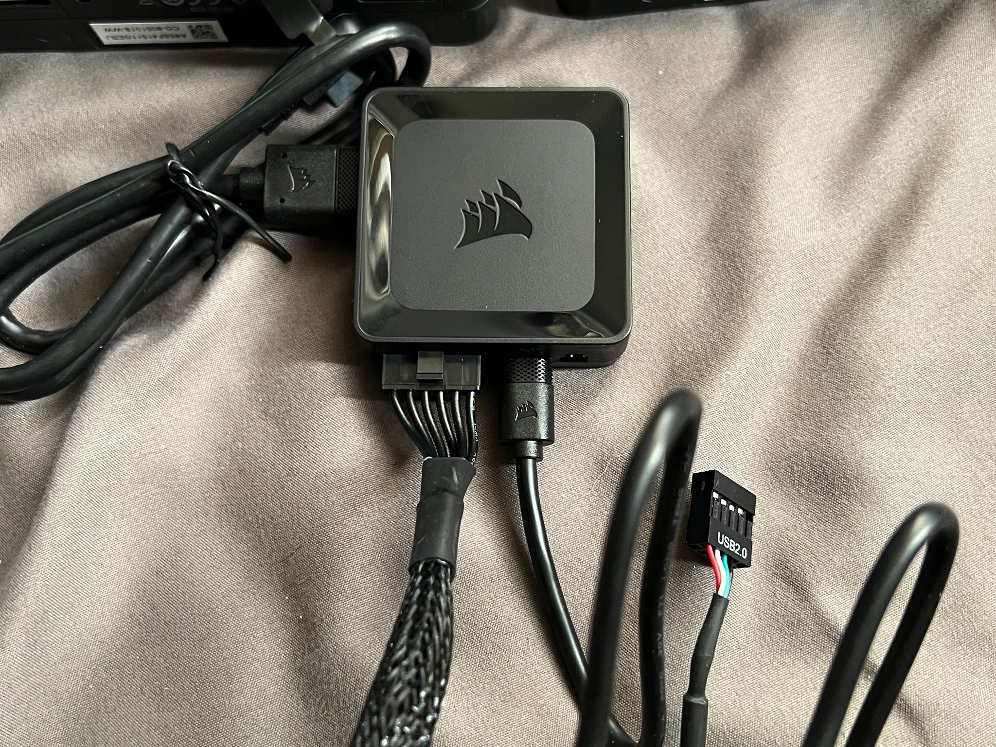 CORSAIR iCUE LINK RX120 RGB STARTER KIT 2x Fans