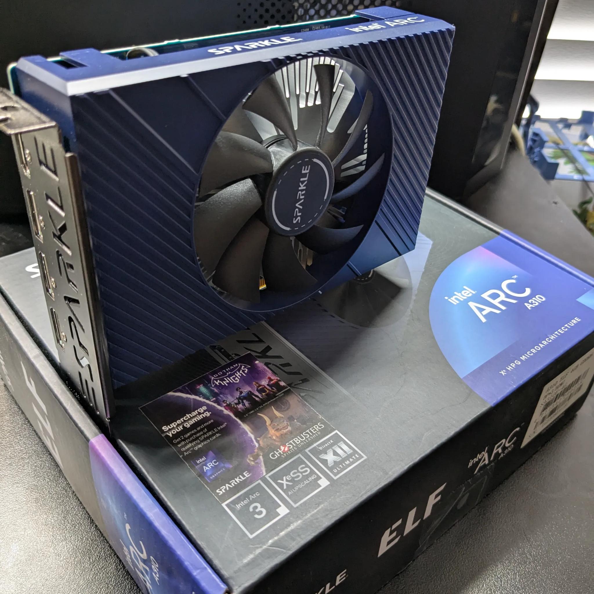 Sparkle Intel Arc A310 Elf 4GB GDDR6 3xDP 1x HDMI