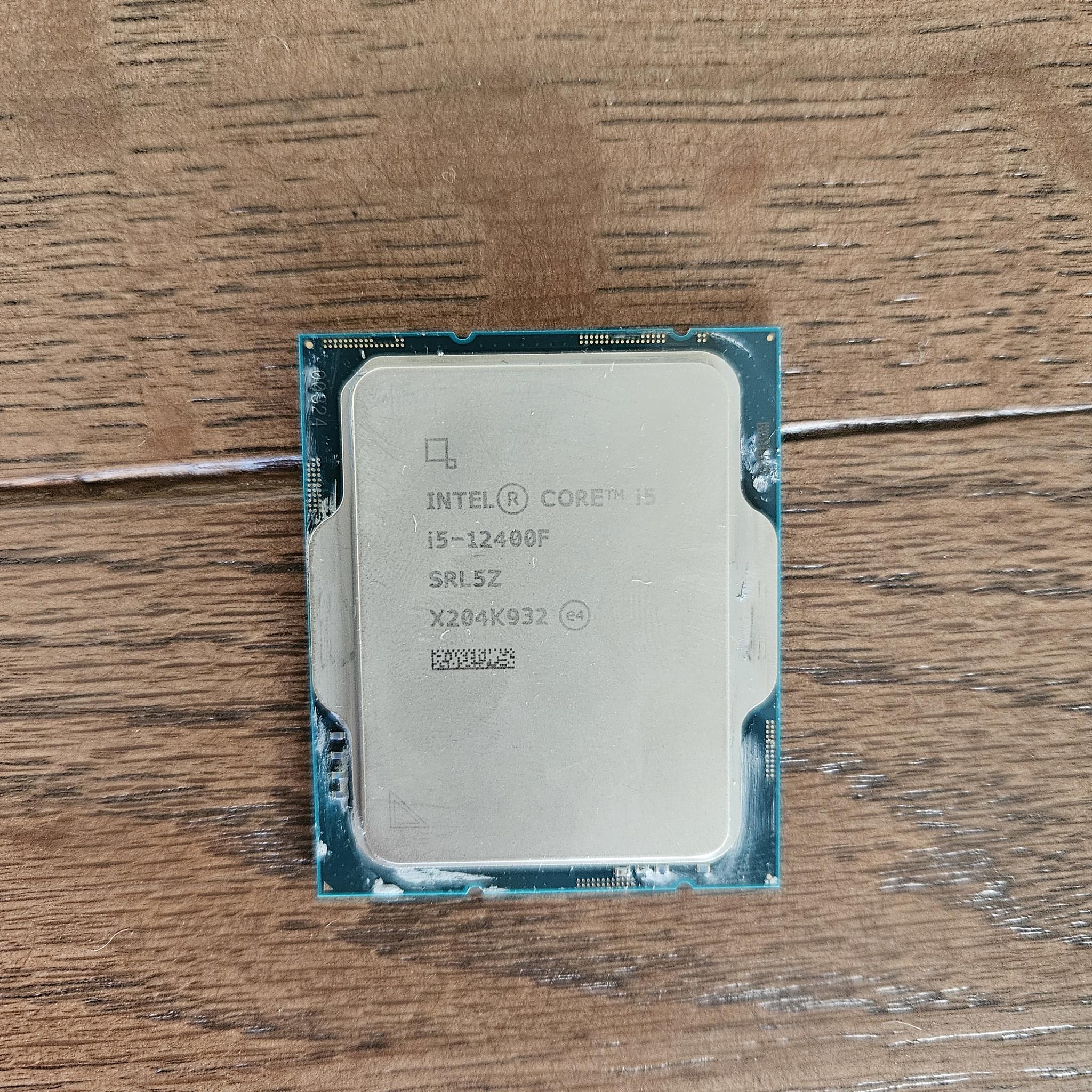 Intel i5 12400f CPU