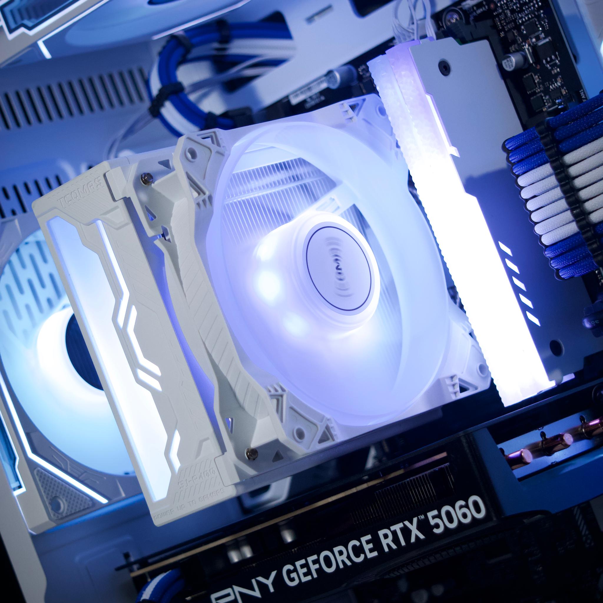 🔵i5 12600 + RTX 5060 | 16GB DDR4 | 1TB NVMe | WiFi/BT | 1080p/1440p Gaming PC | $980.99
