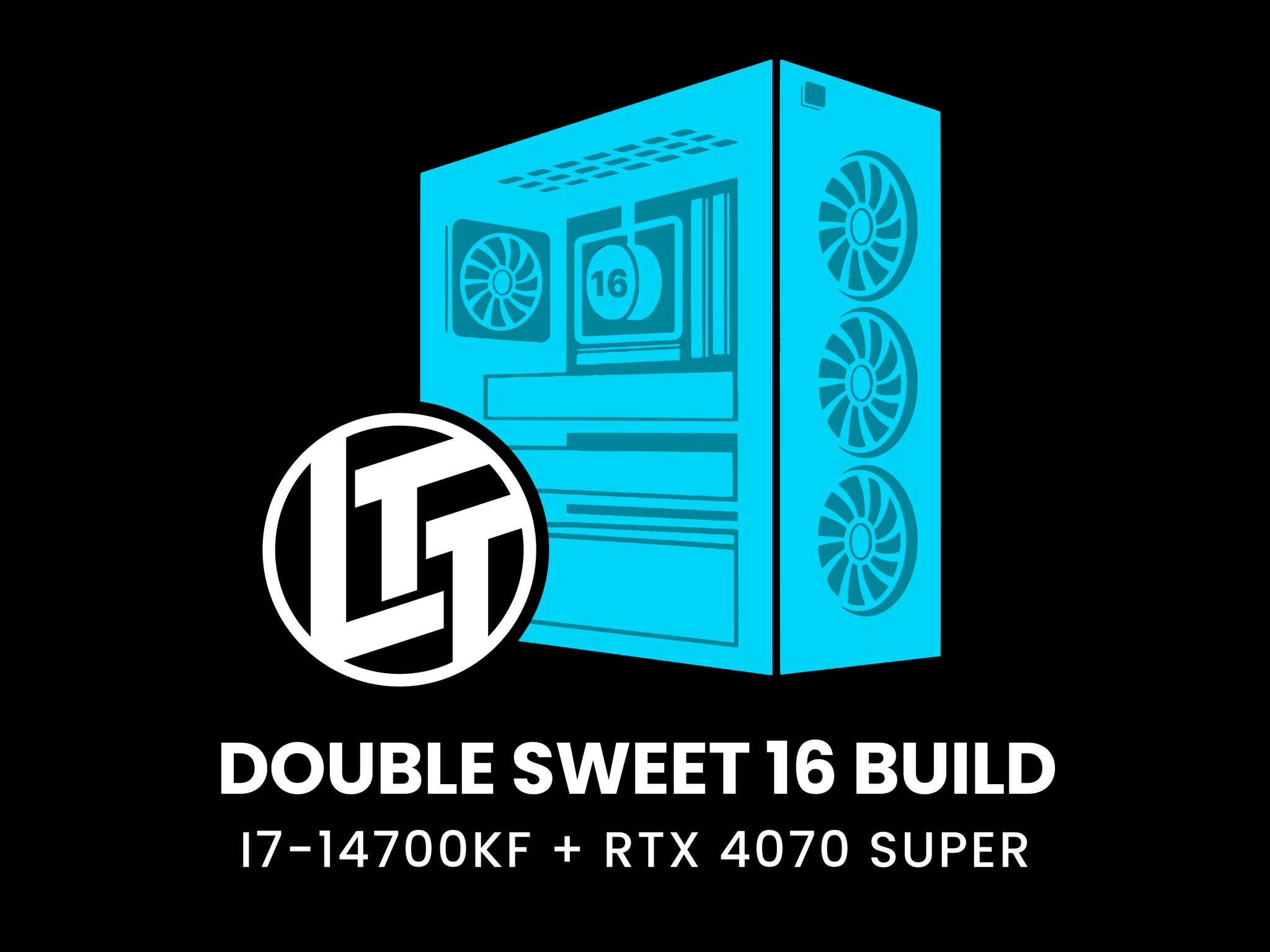 LTT Double Sweet 16 for local charity| Intel I7-14700KF | RTX 4070 Super