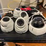 DNR400 Series NVR 8 channel security camera system with 5 cameras and 3TB HDD