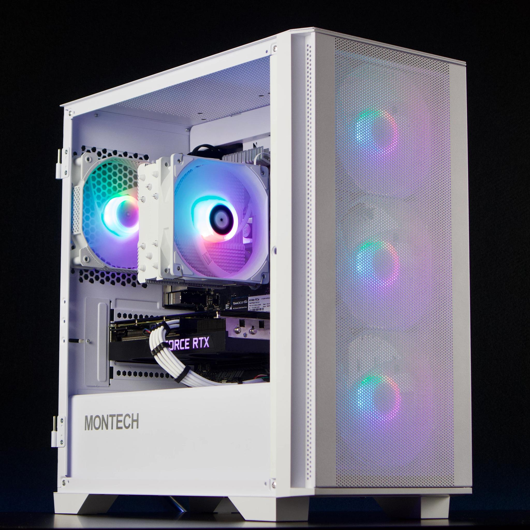 💜🤍💜 RTX 3060 Ti ⚪ Ryzen 5 3600 🟣 16GB RAM ⚪ 1TB NVMe